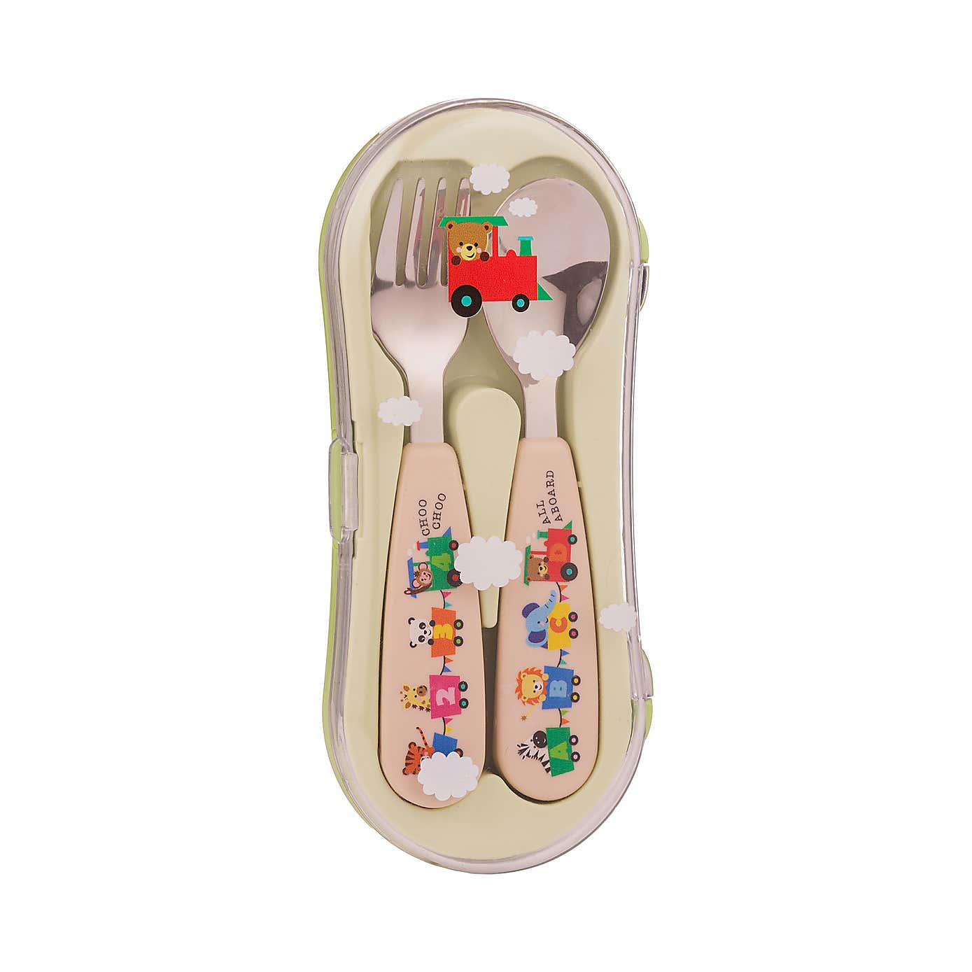 All Abroad 2 Piece Travel Cutlery Set