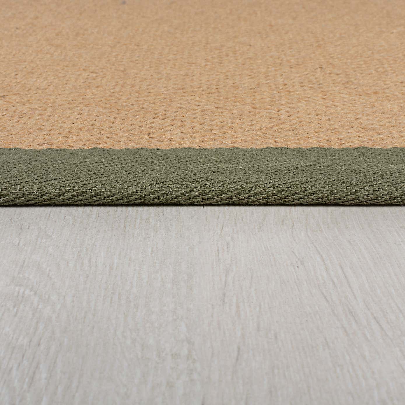 Herringbone Border Square Rug