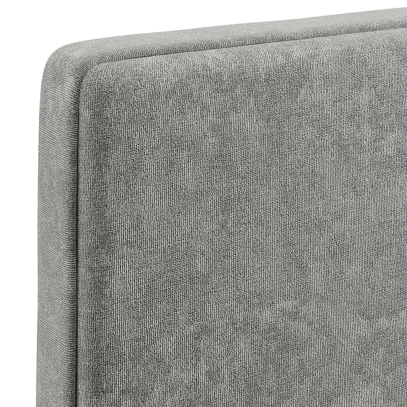 Chenille Plain Headboard