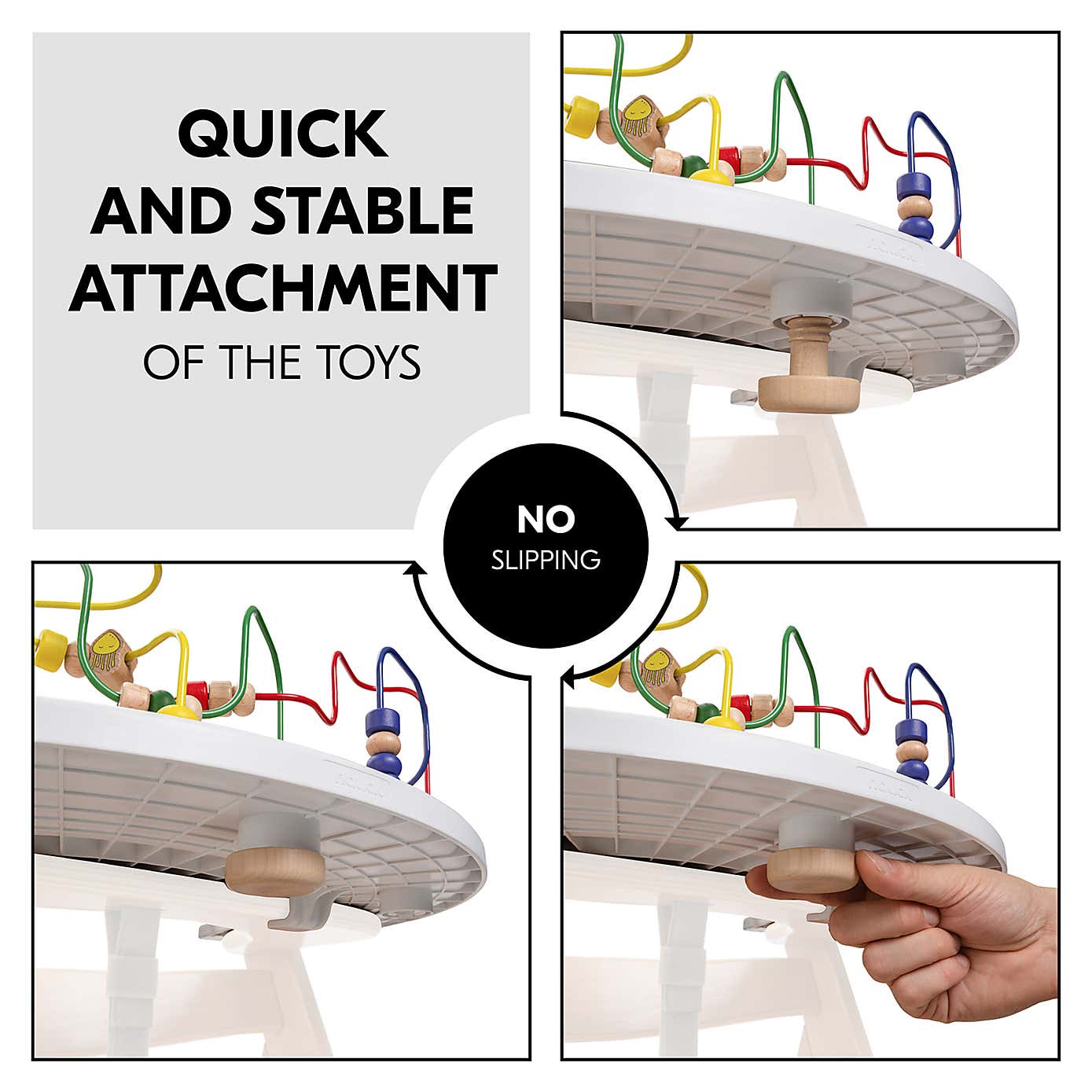 Hauck Alpha Play Tray with Moving Set