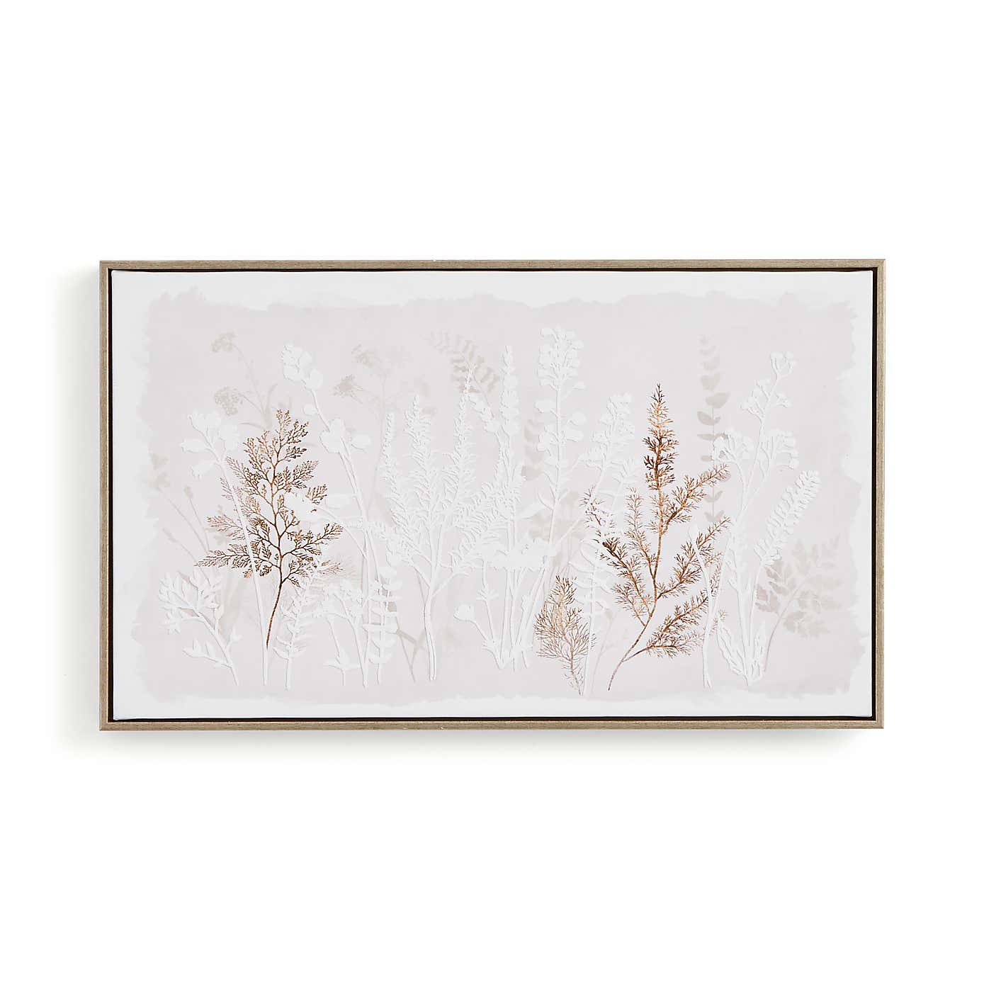 Florence Dried Flowers Framed Canvas