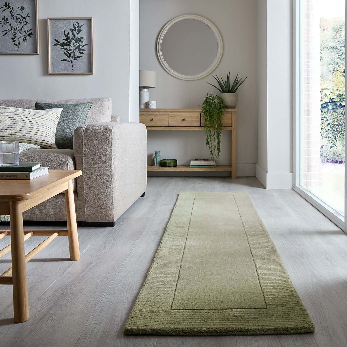 Boston Wool Border Runner