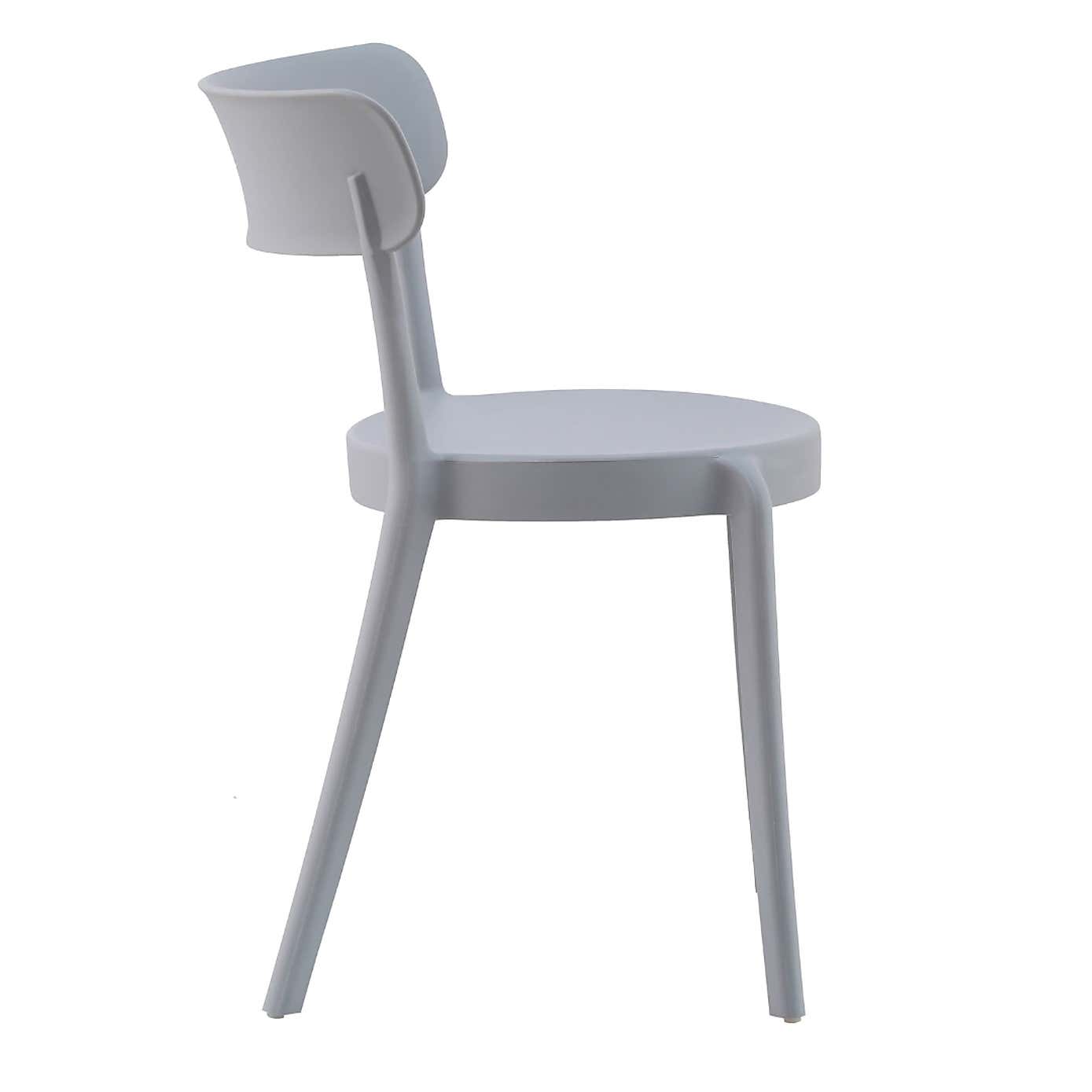 Fusion Living Plastic Bistro Dining Chair