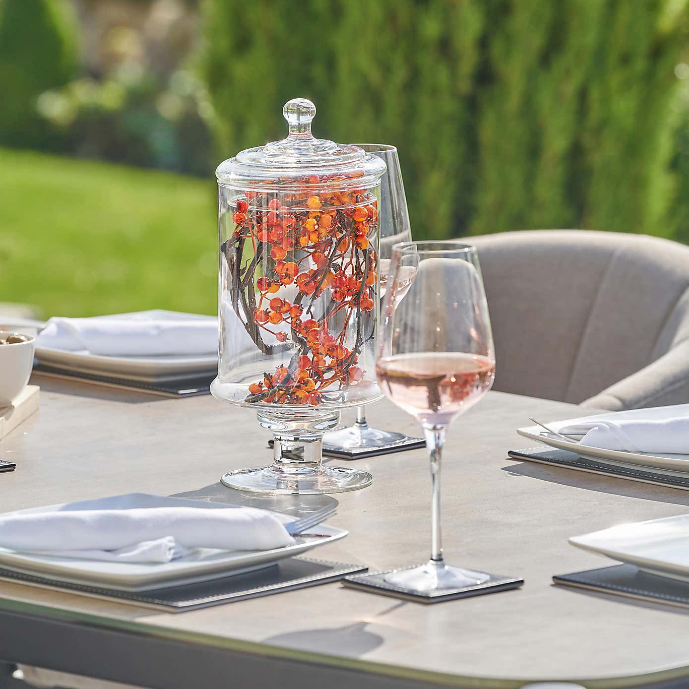 Pacific Lifestyle Nevada Putty Outdoor 6 Seater Dining Set