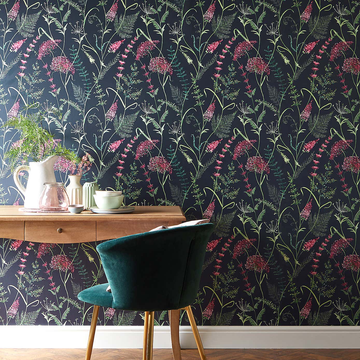 Dorma Winter Garden Wallpaper