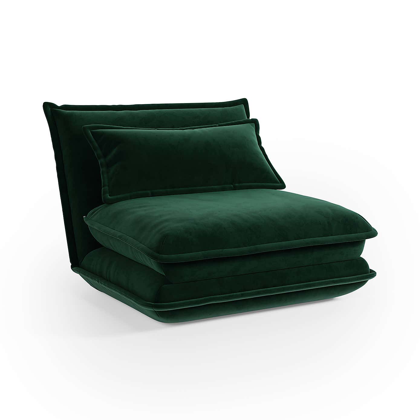 Jackson Velvet Foldable Single Sofa Bed