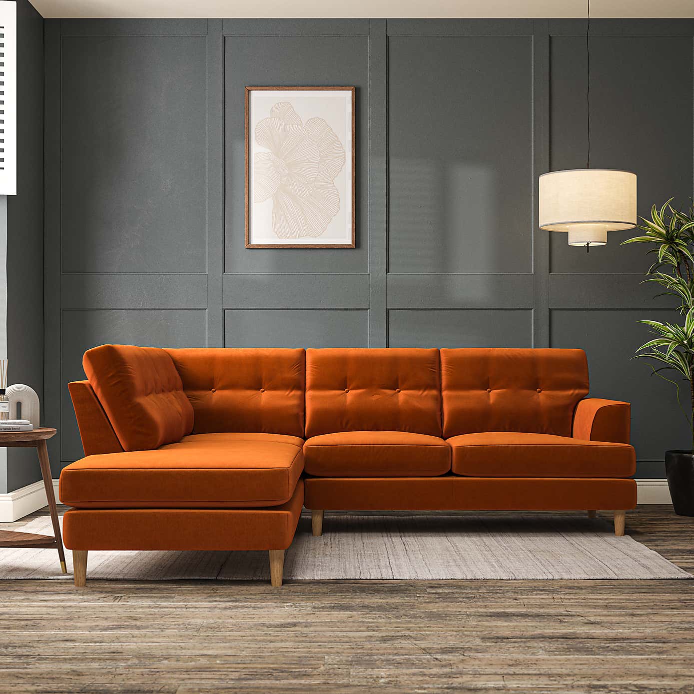 Cooper 4 Seater Corner Chaise Sofa