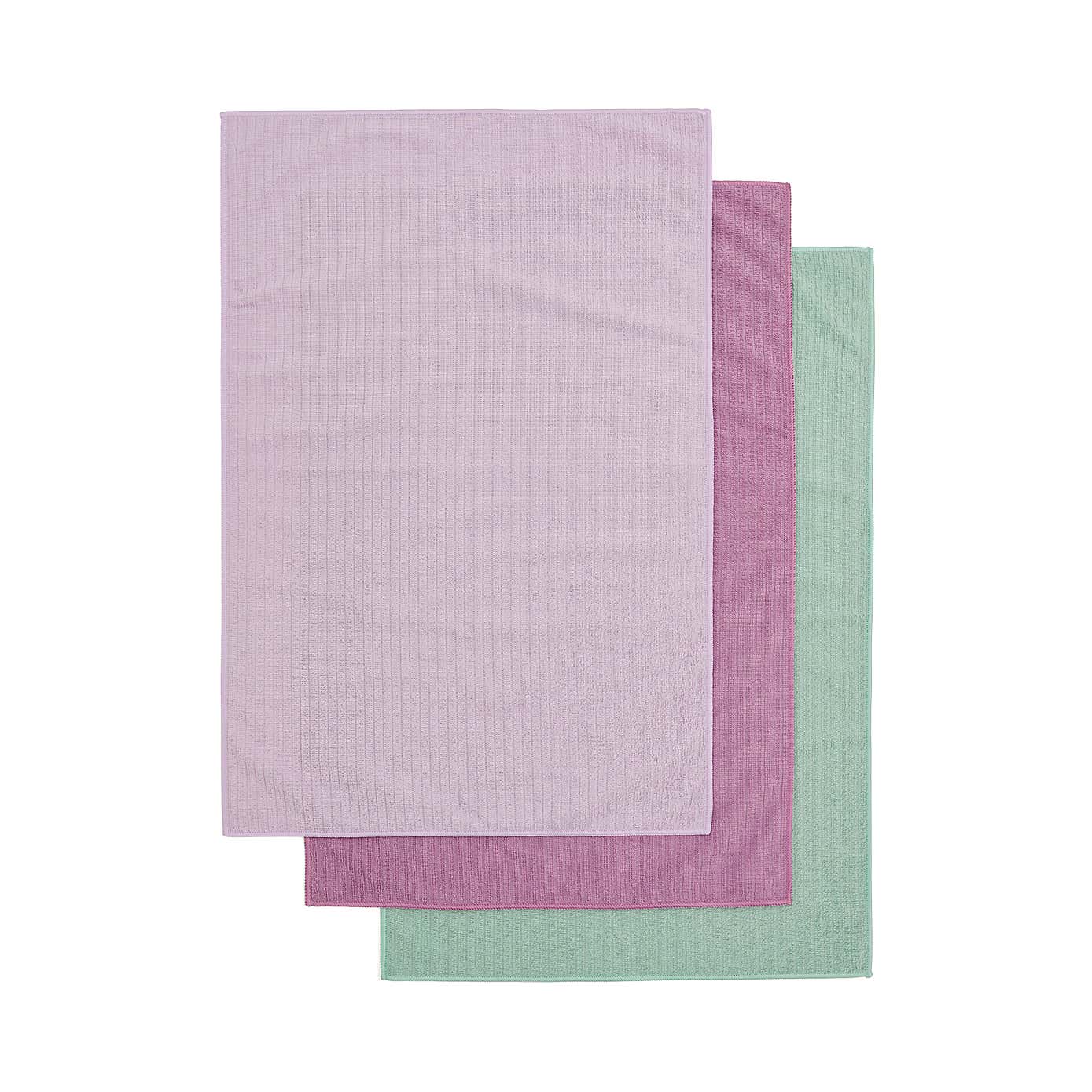 Pack of 3 Jumbo Microfibre Cloths