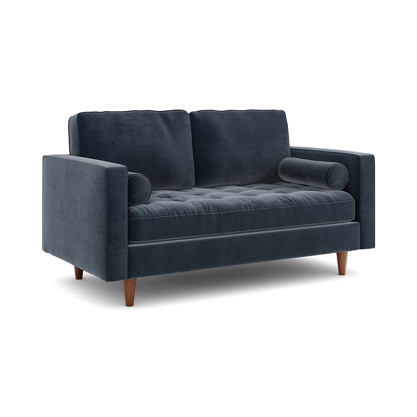 Zoe Casual Sit Velvet 2 Seater Sofa