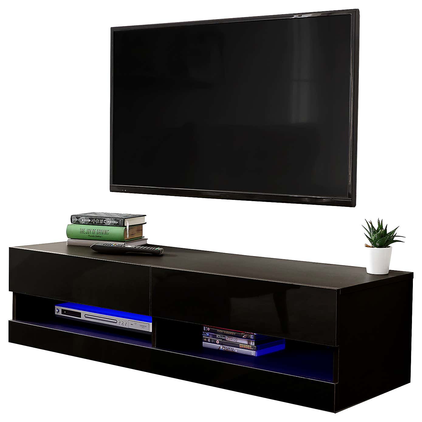 Galicia LED Floating Wall TV Unit for TVs up to 55"