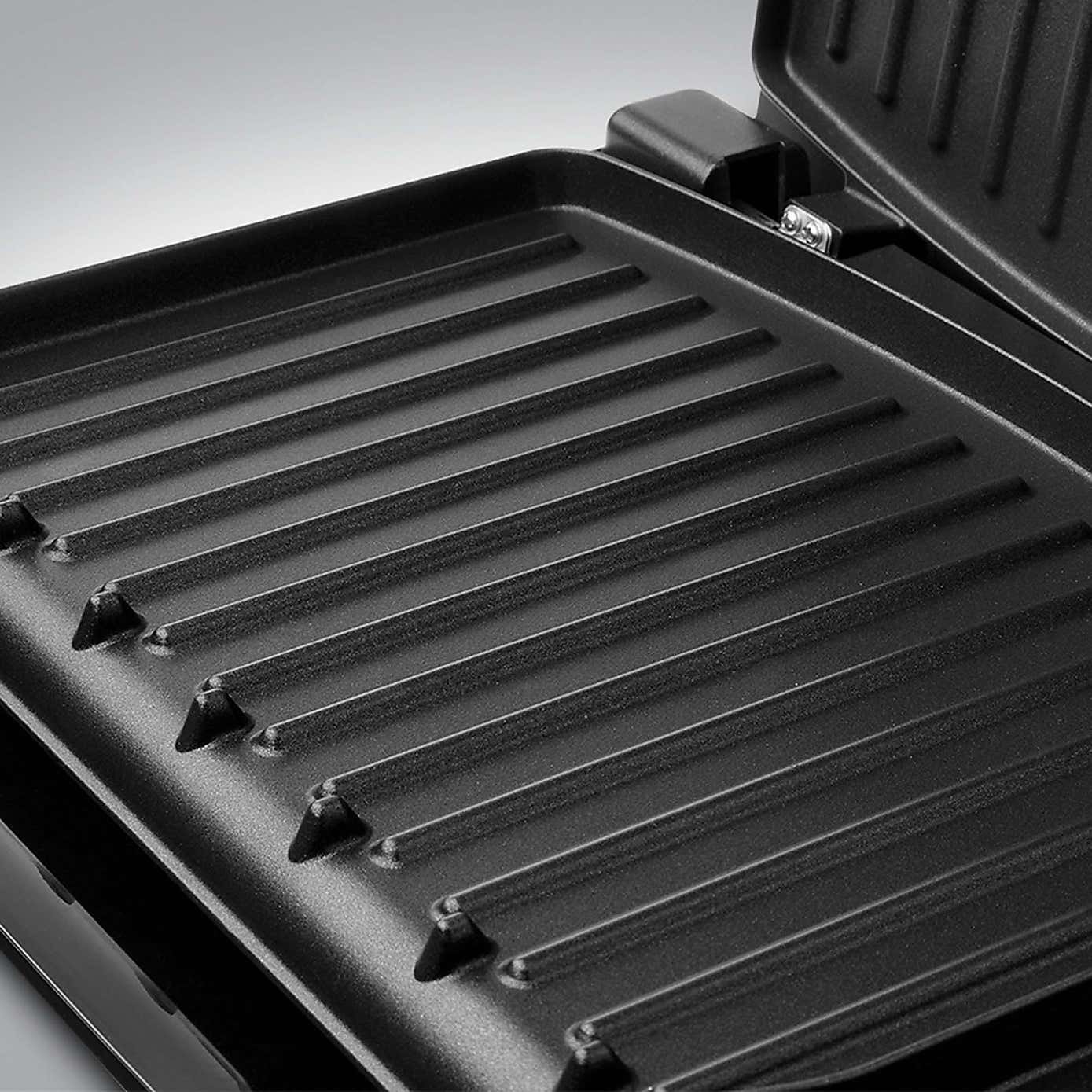 George Foreman Steel Grey Large Grill