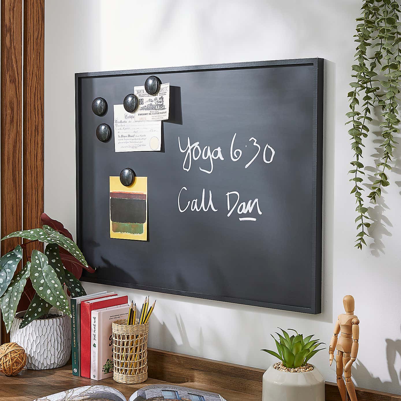 Magnetic Chalk Board, 45 x 60cm