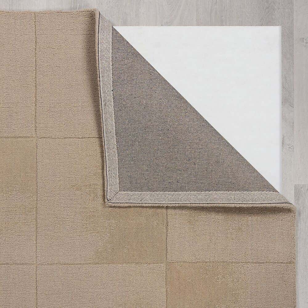 Ombre Checkerboard Wool Rug