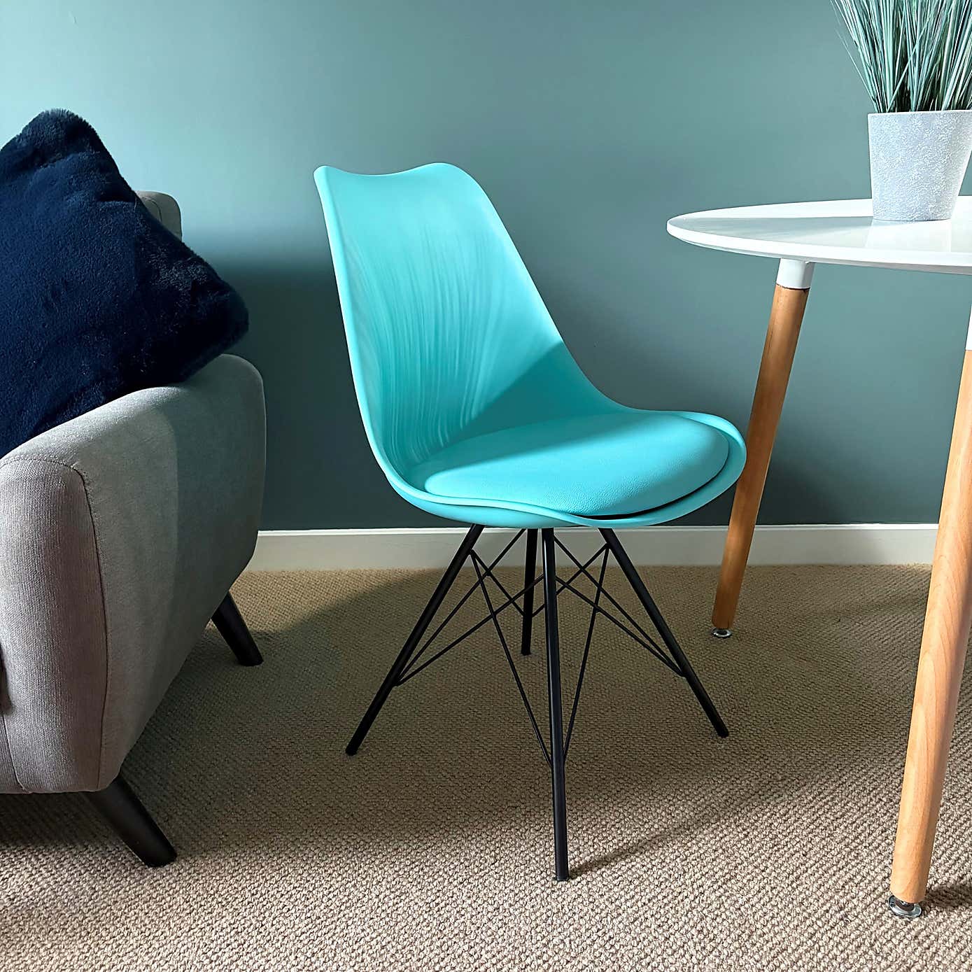 Fusion Living Soho Plastic Dining Chair