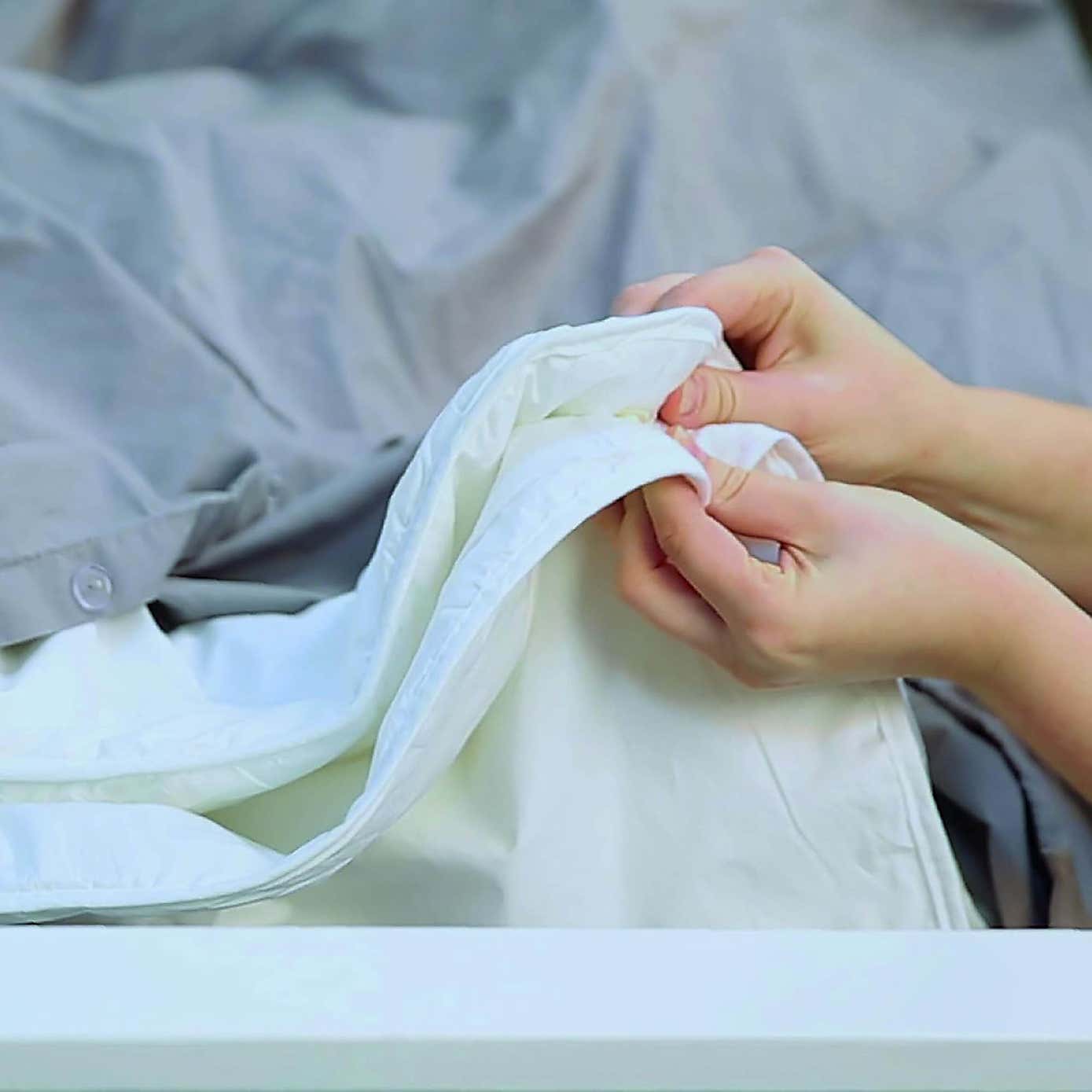 Snuggledown Retreat Hungarian Goose Down Duo 4.5 + 9 Tog All Seasons Duvet