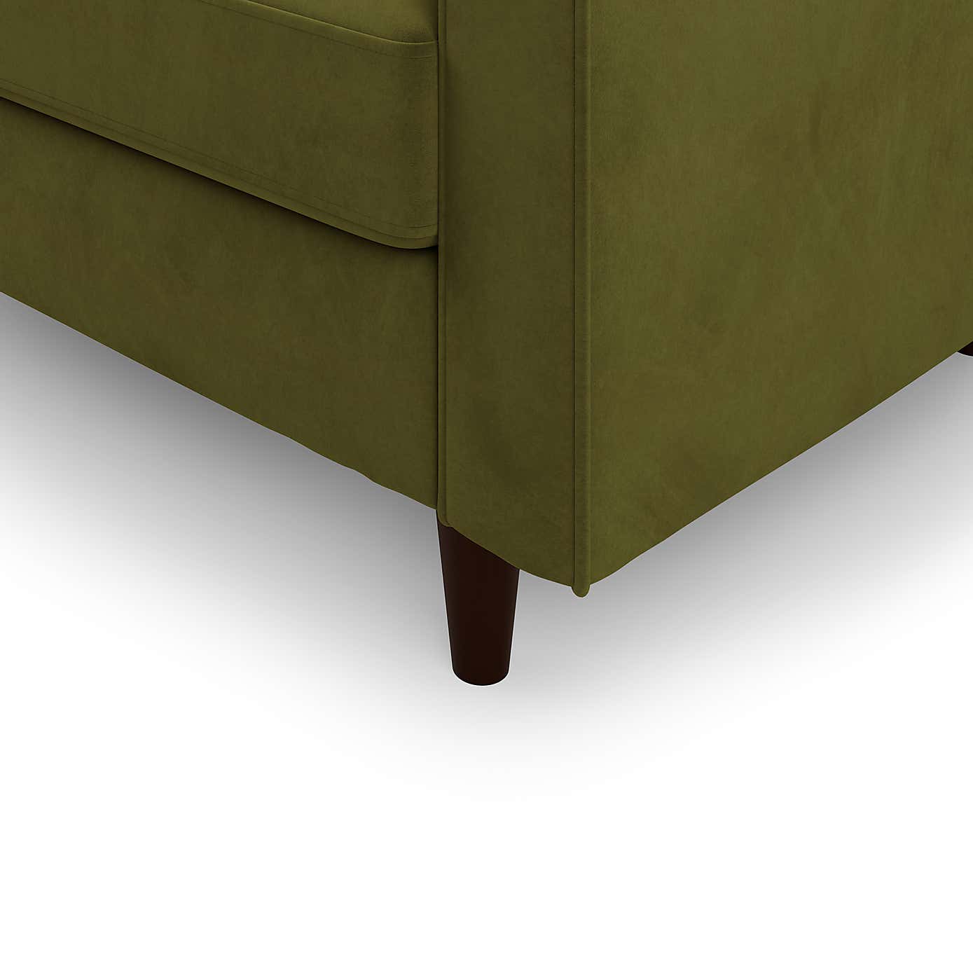 Zoe Velvet Left Hand Corner Sofa