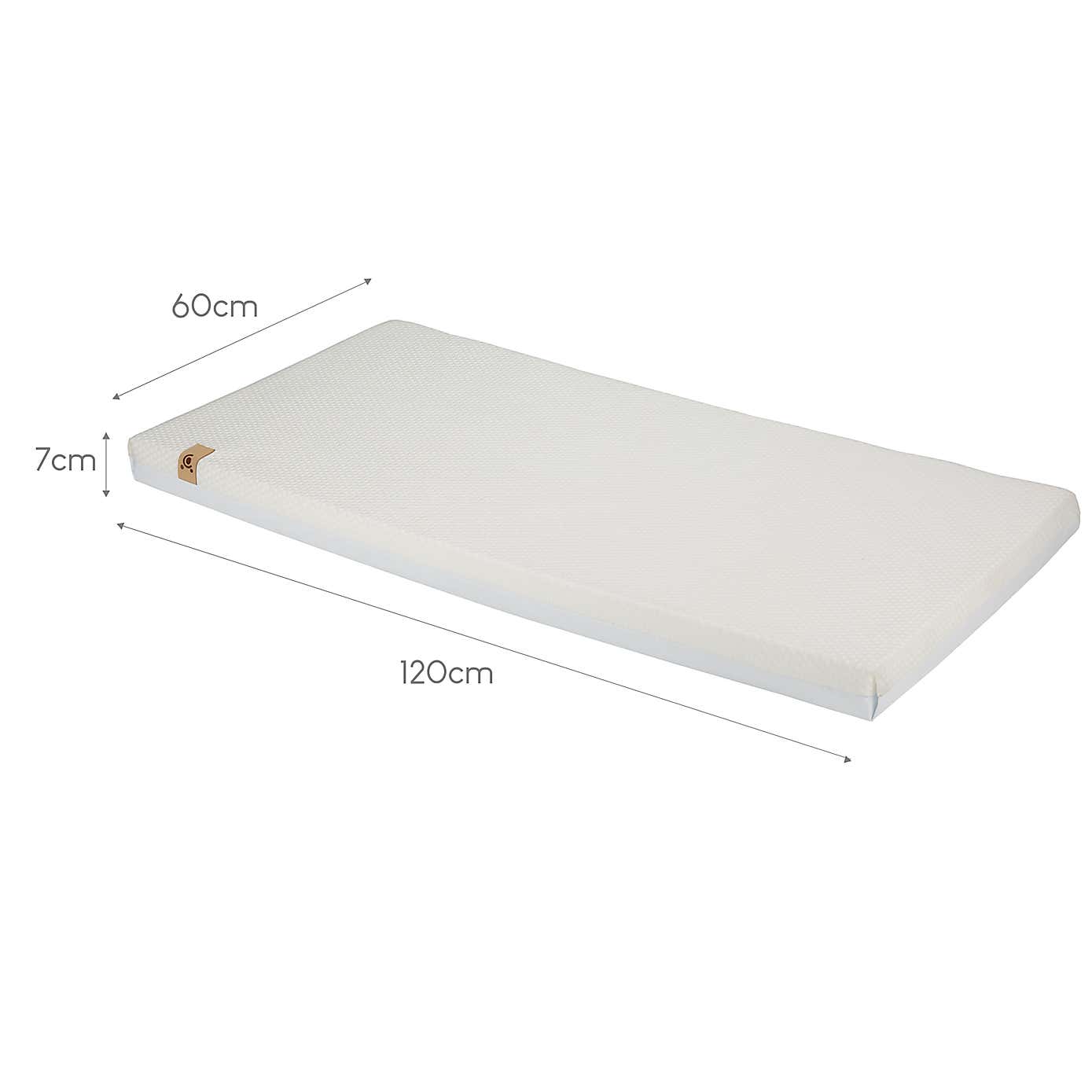 CuddleCo Lullaby Hypoallergenic Bamboo Foam Mattress