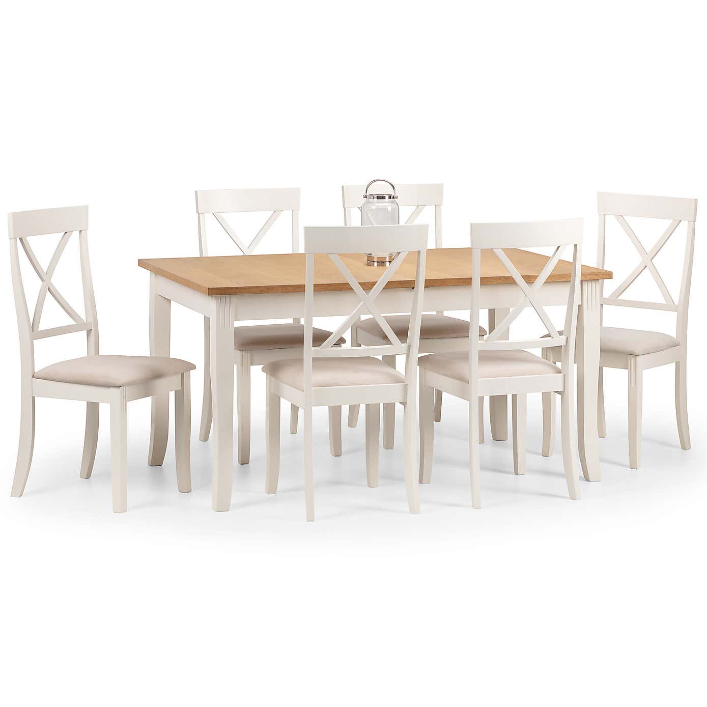 Davenport Extending Dining Table with 6 Chairs