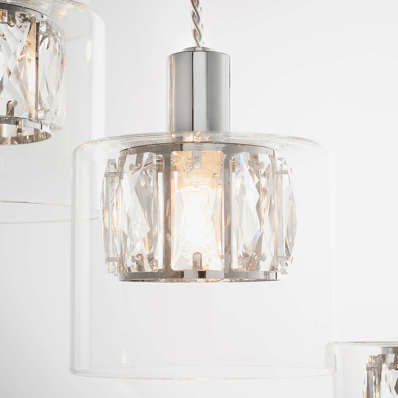 Armory Drop 12 Light 71cm Chandelier