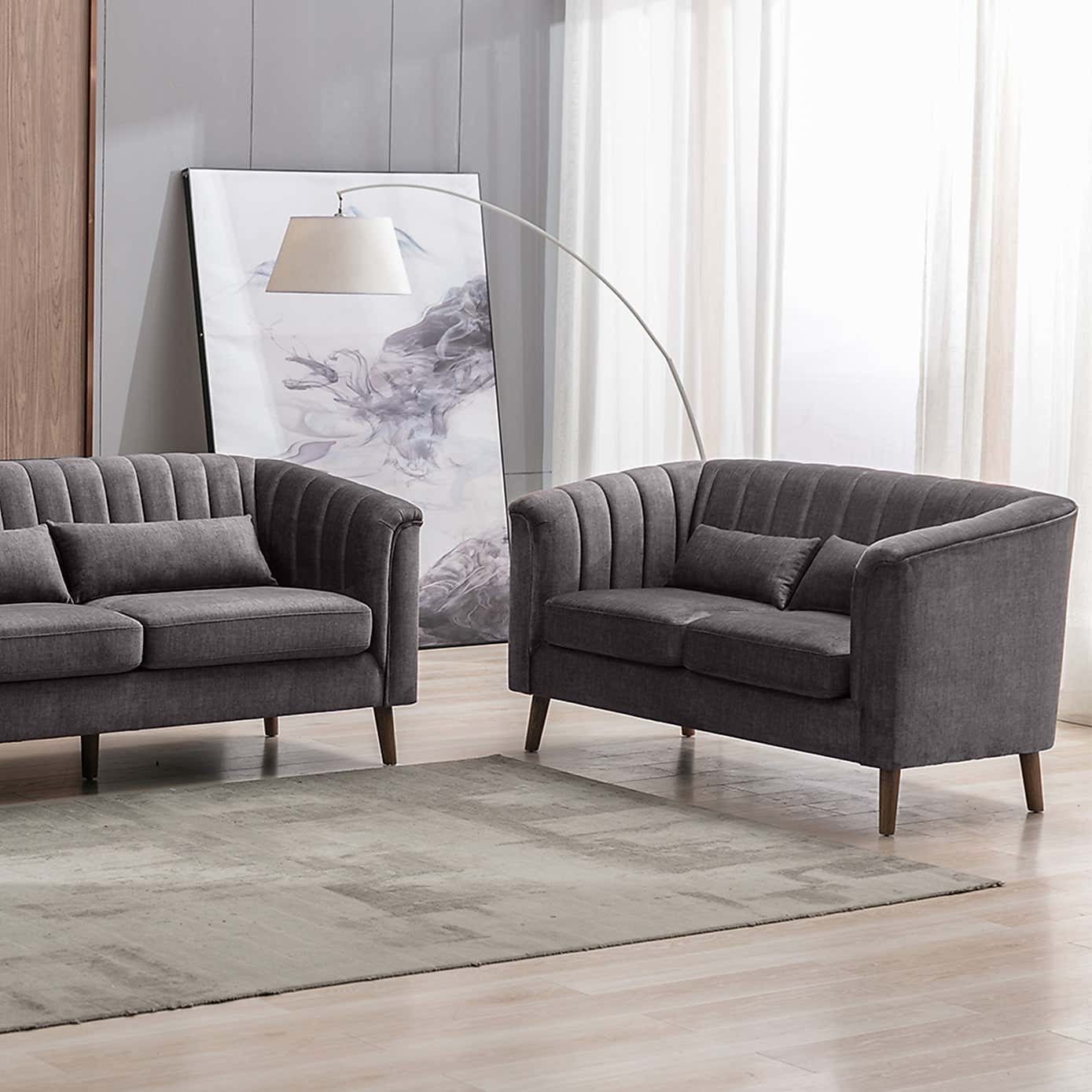 Image Furnishings Charlotte Velvet 2 Seater Sofa
