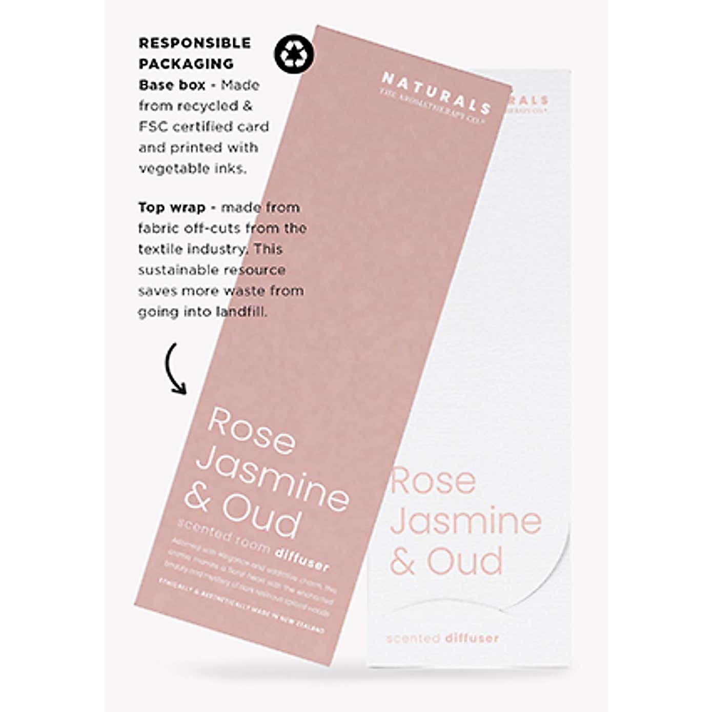 Aromatherapy Co Naturals Rose Jasmine and Oud Diffuser