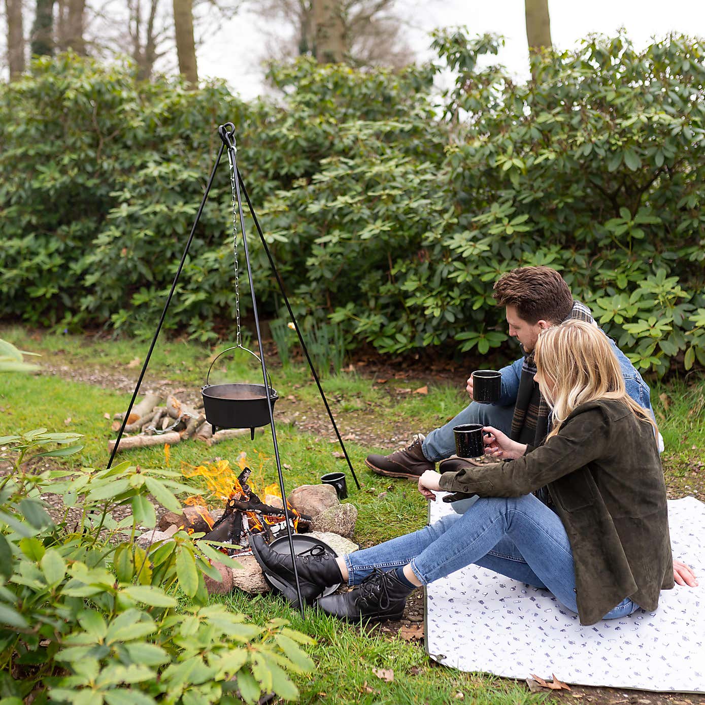 Fallen Fruits Tripod Stand With Chain