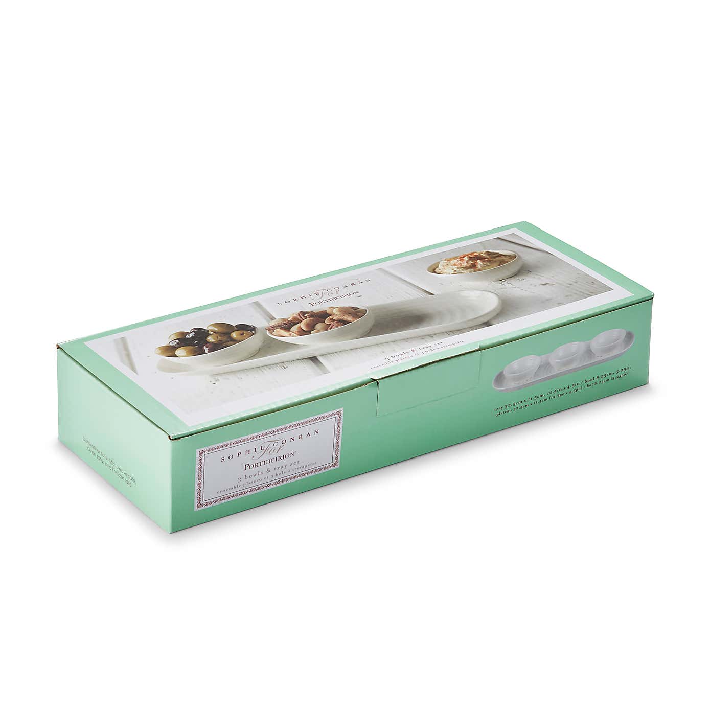 Sophie Conran for Portmeirion 3 Bowl and Tray Set