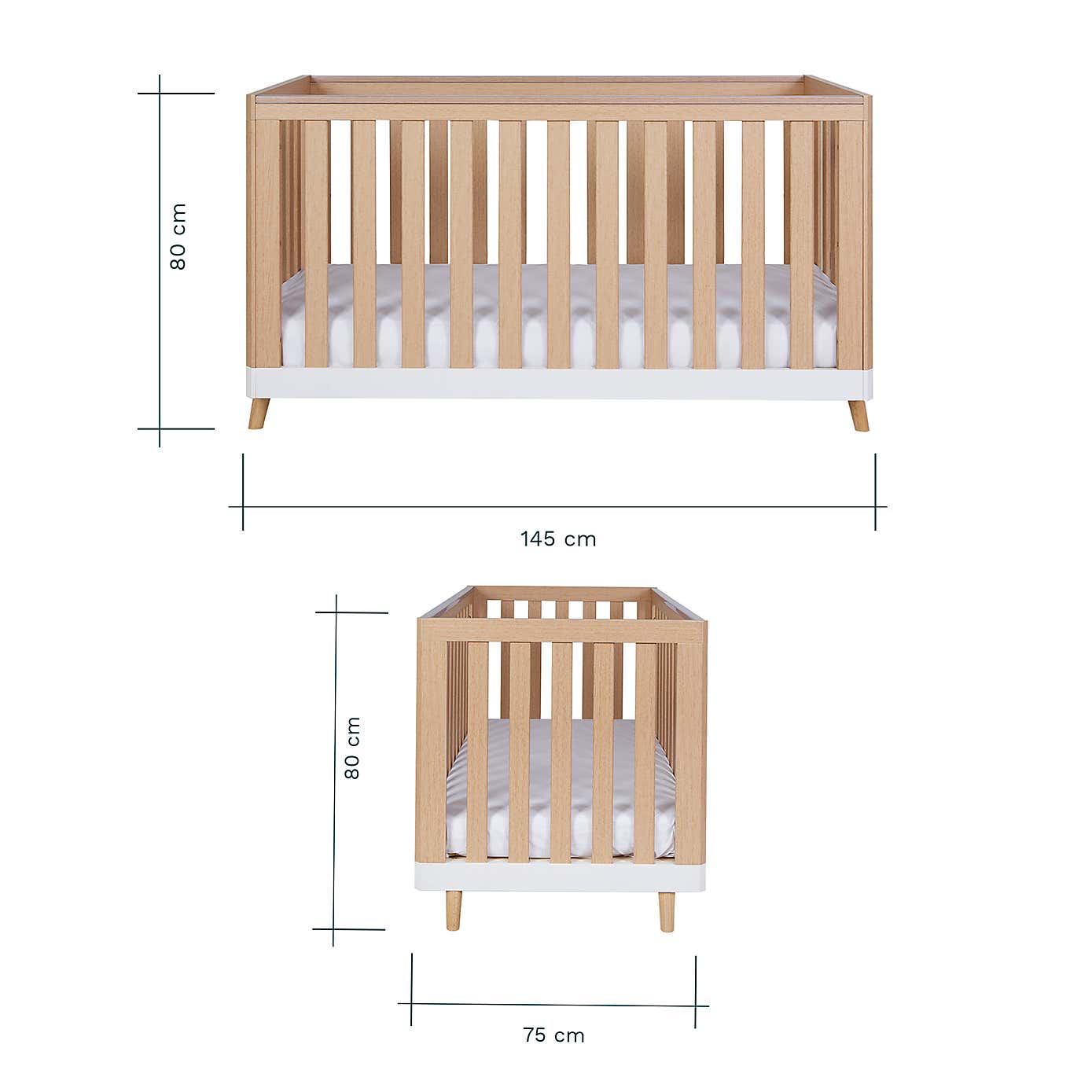 Tutti Bambini Hygge Cot Bed