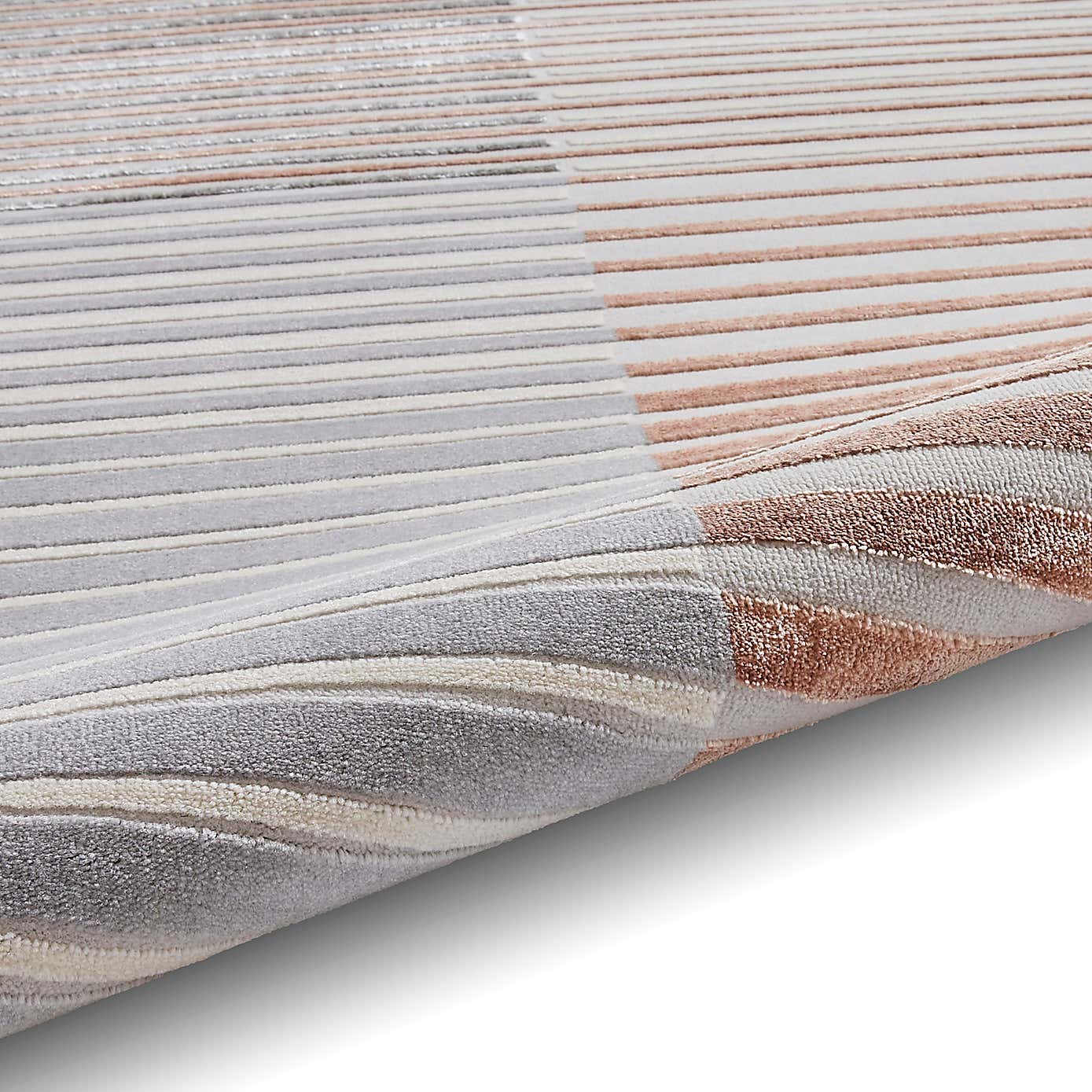 Apollo Abstract Stripe Washable Rug