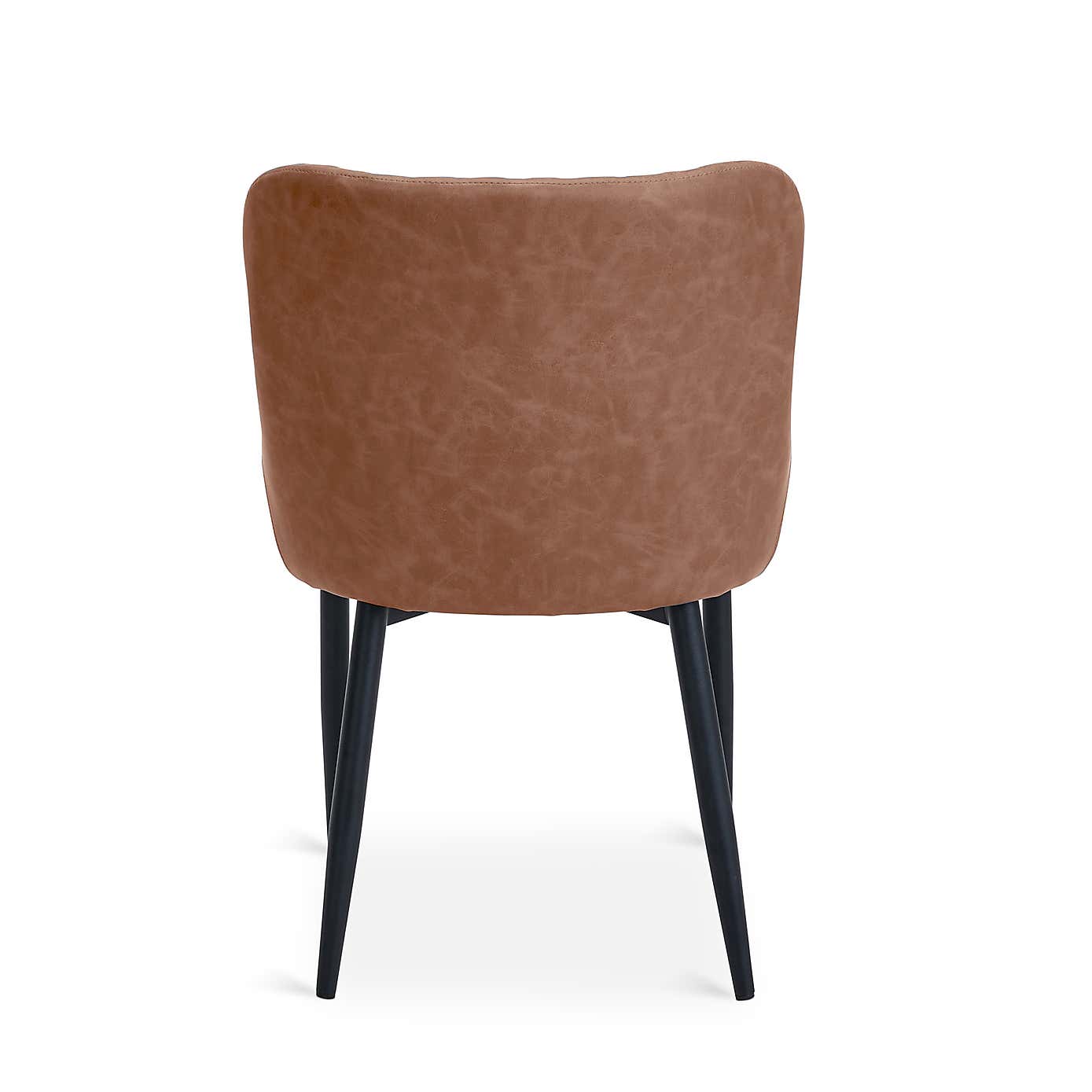 Set of 2 Montreal Dining Chairs, Faux Leather