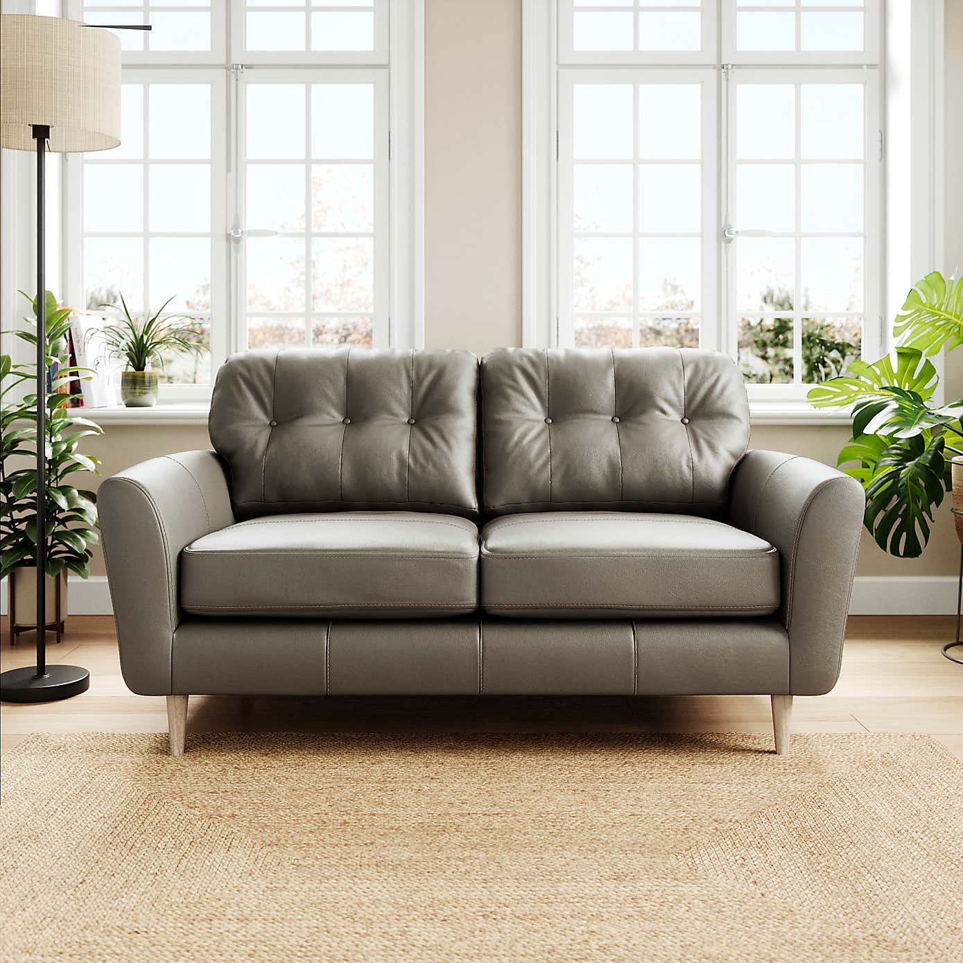 Sven Classic Leather 2 Seater Sofa
