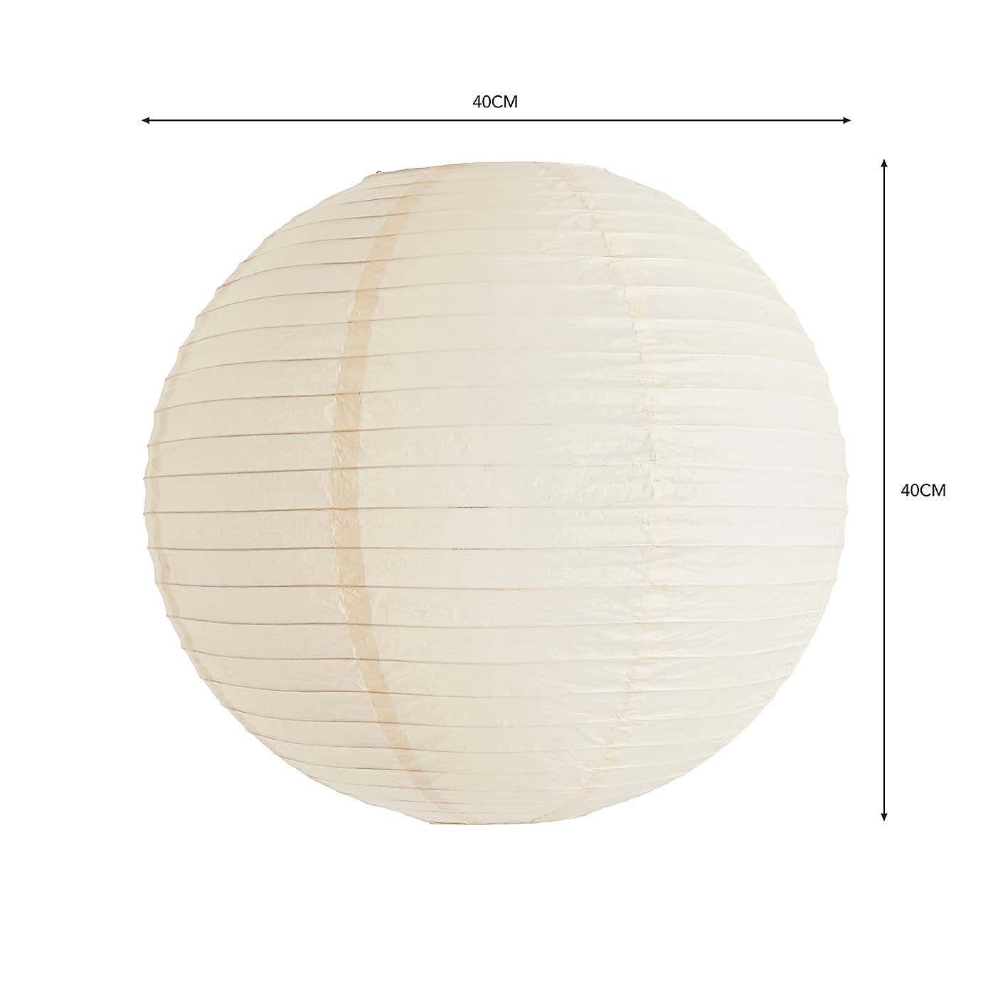 Paper Lantern Easy Fit Pendant Shade