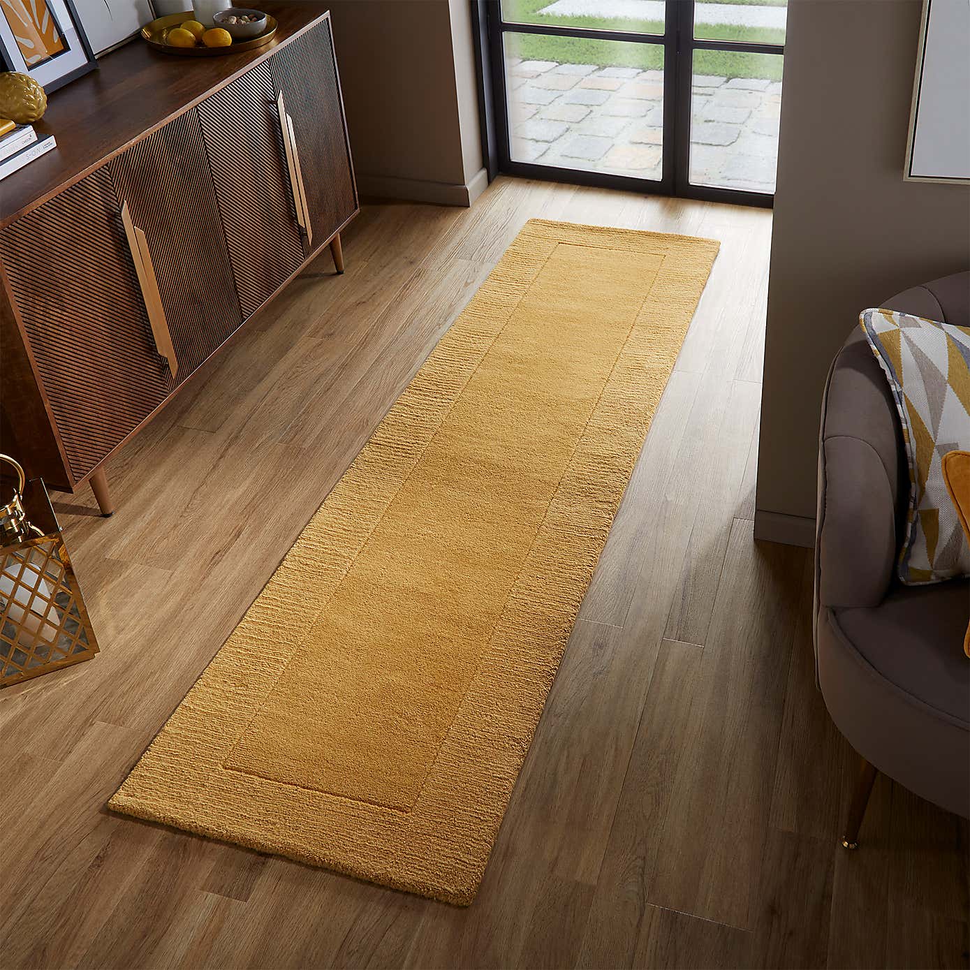 Boston Wool Border Runner