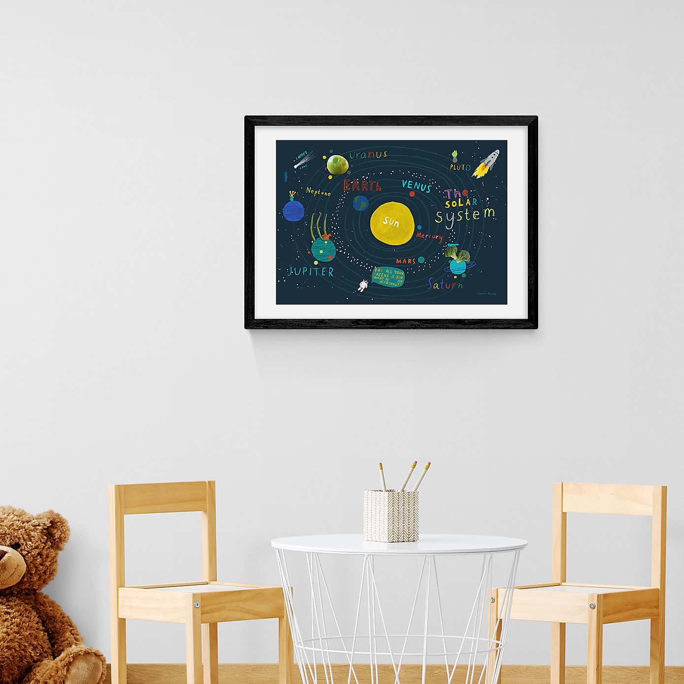 East End Prints Placemat Space Print