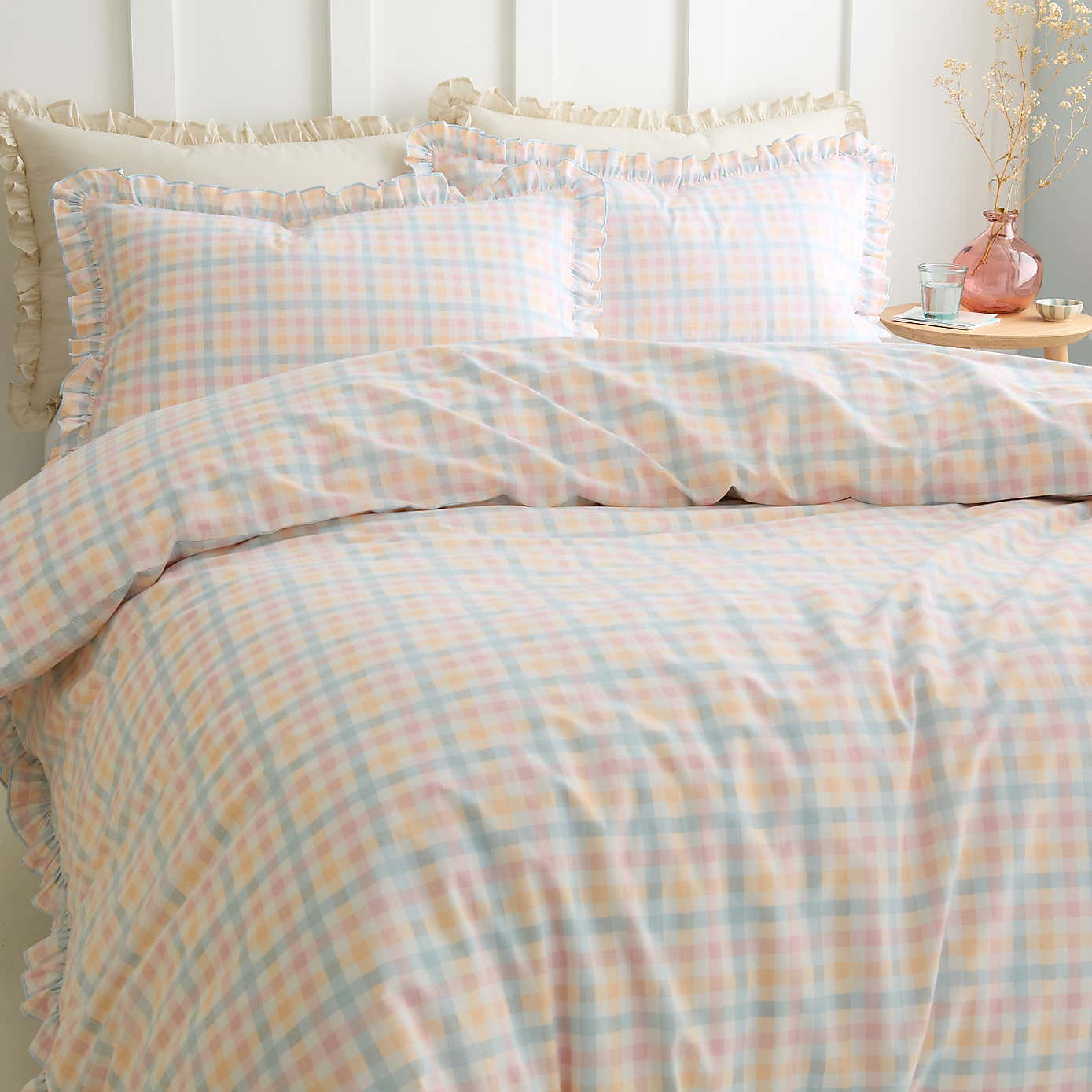 Mila Gingham Standard Pillowcase Pair