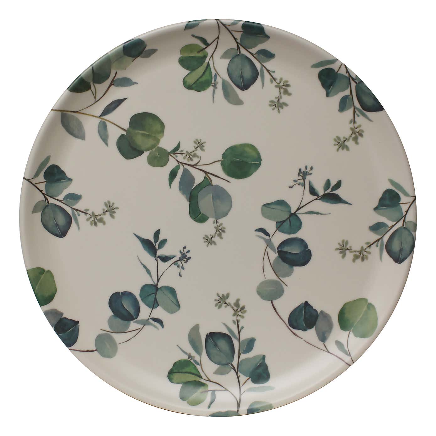 Eucalyptus Round Melamine Tray