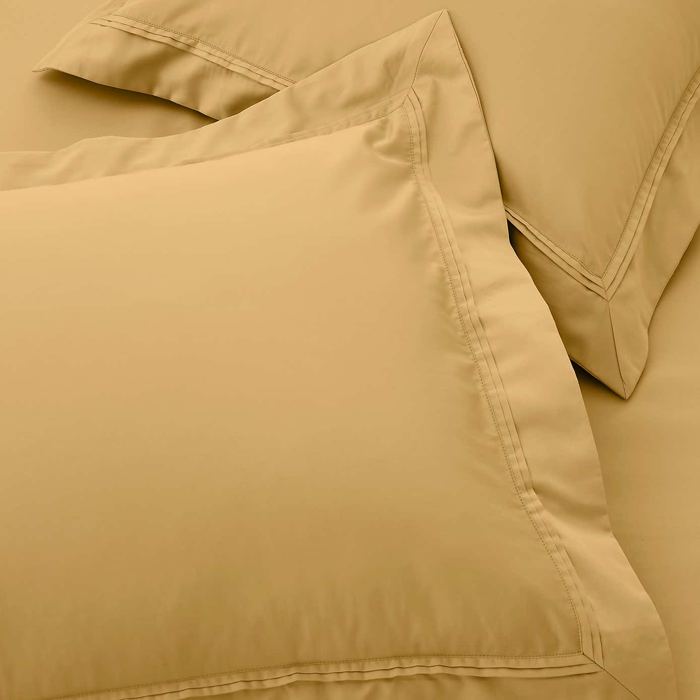 Dorma 500 Thread Count 100% Cotton Satin Plain Oxford Pillowcase