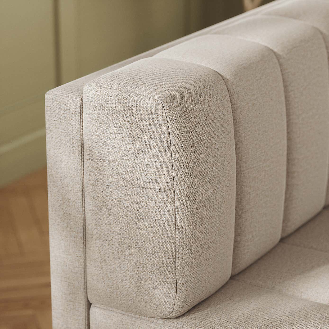 Amali Long Dining Bench, Textured Weave