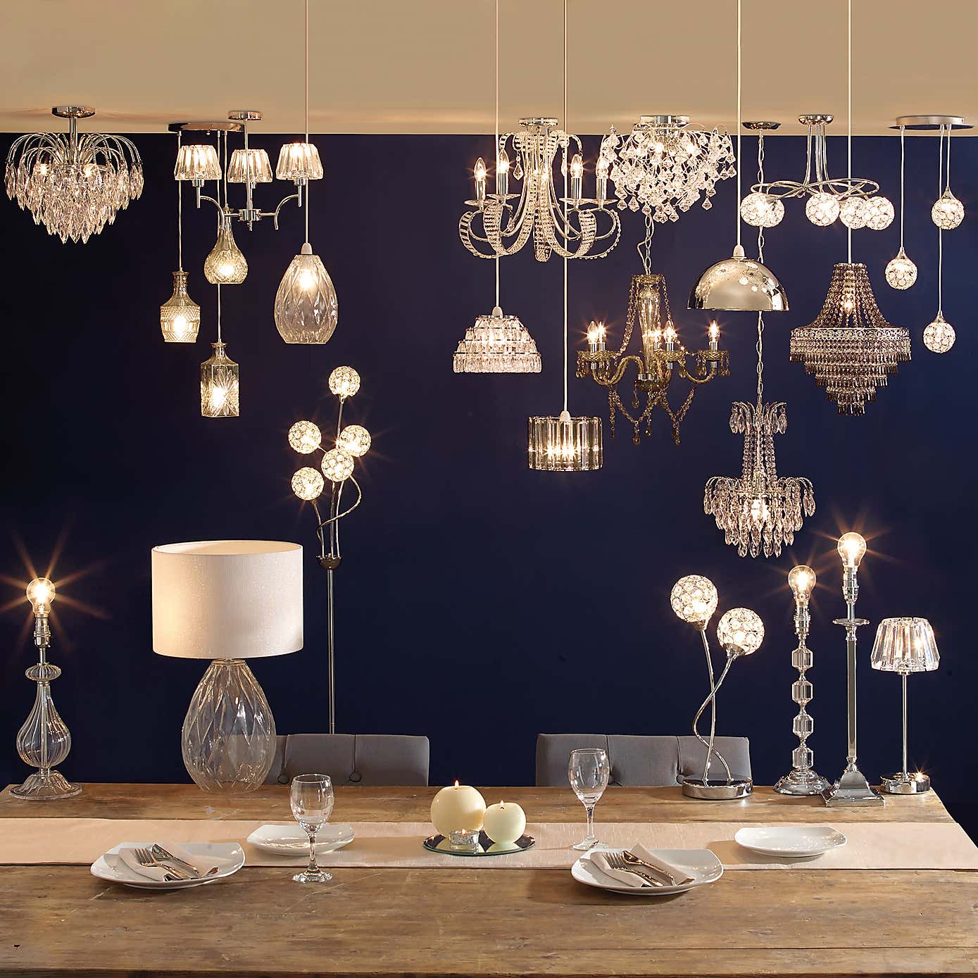 Blenheim Jewel Easy Fit Chandelier Pendant Shade