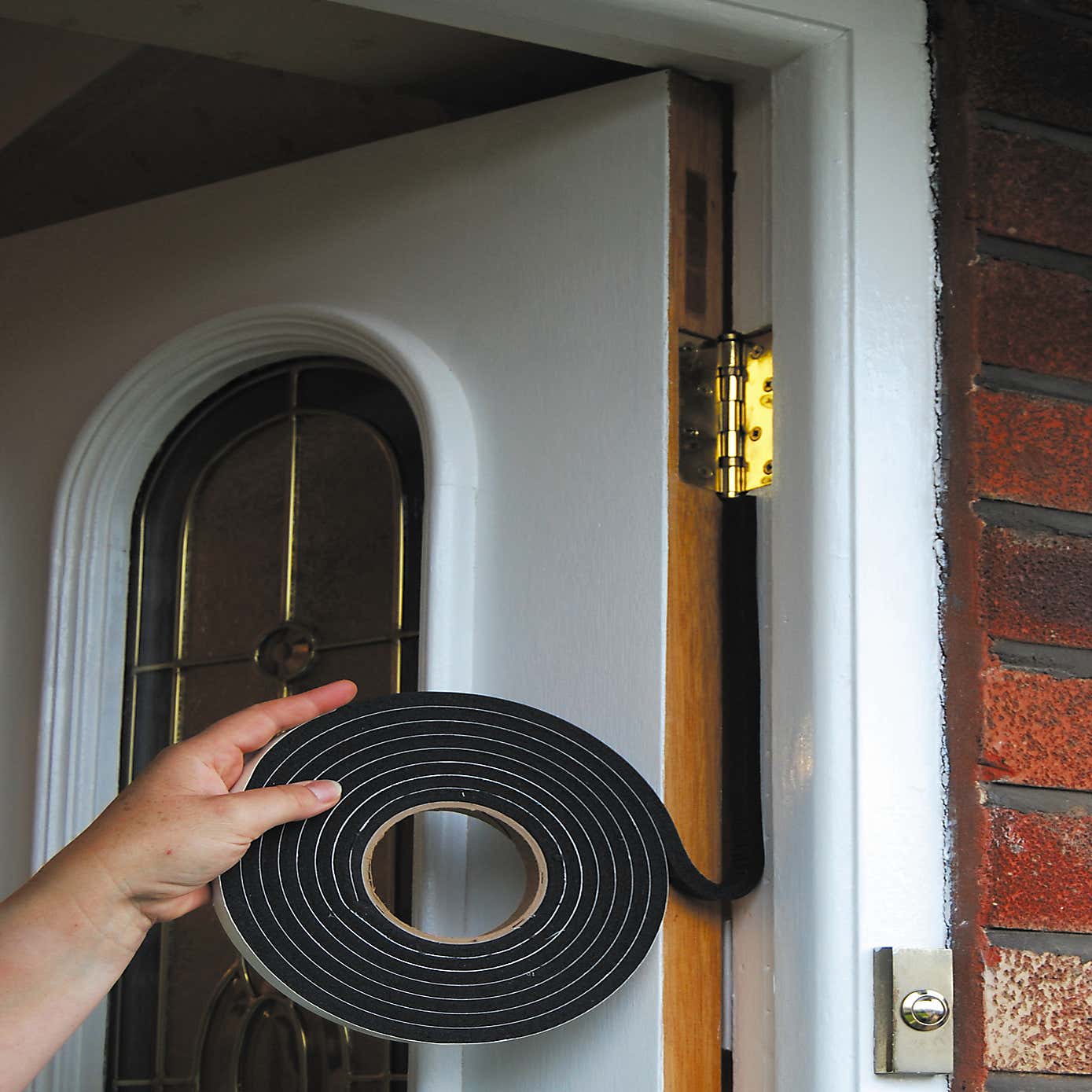 Stormguard Rubber Foam Weather Strip Black 3.5m