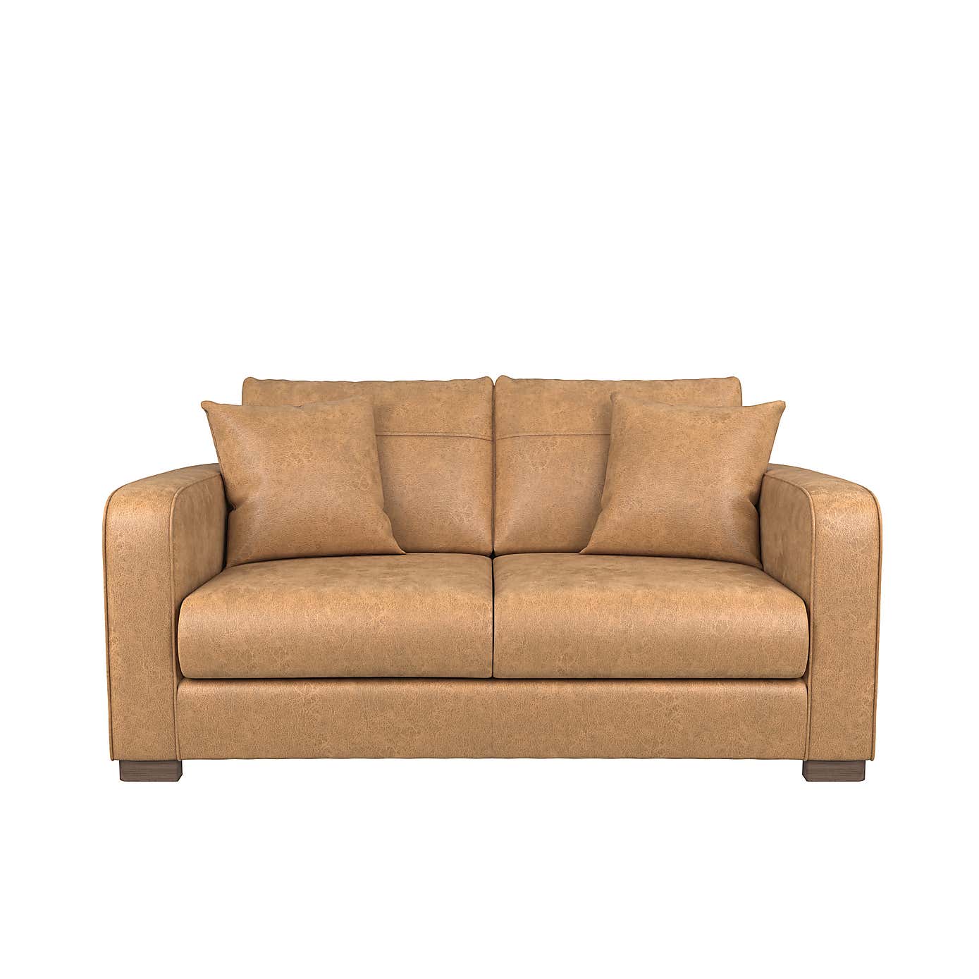 Carson Faux Leather 2 Seater Sofa