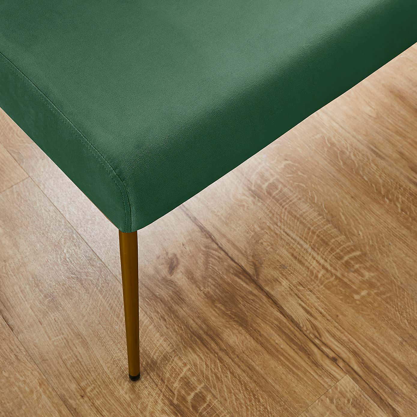 Kendall Velvet Corner Bench