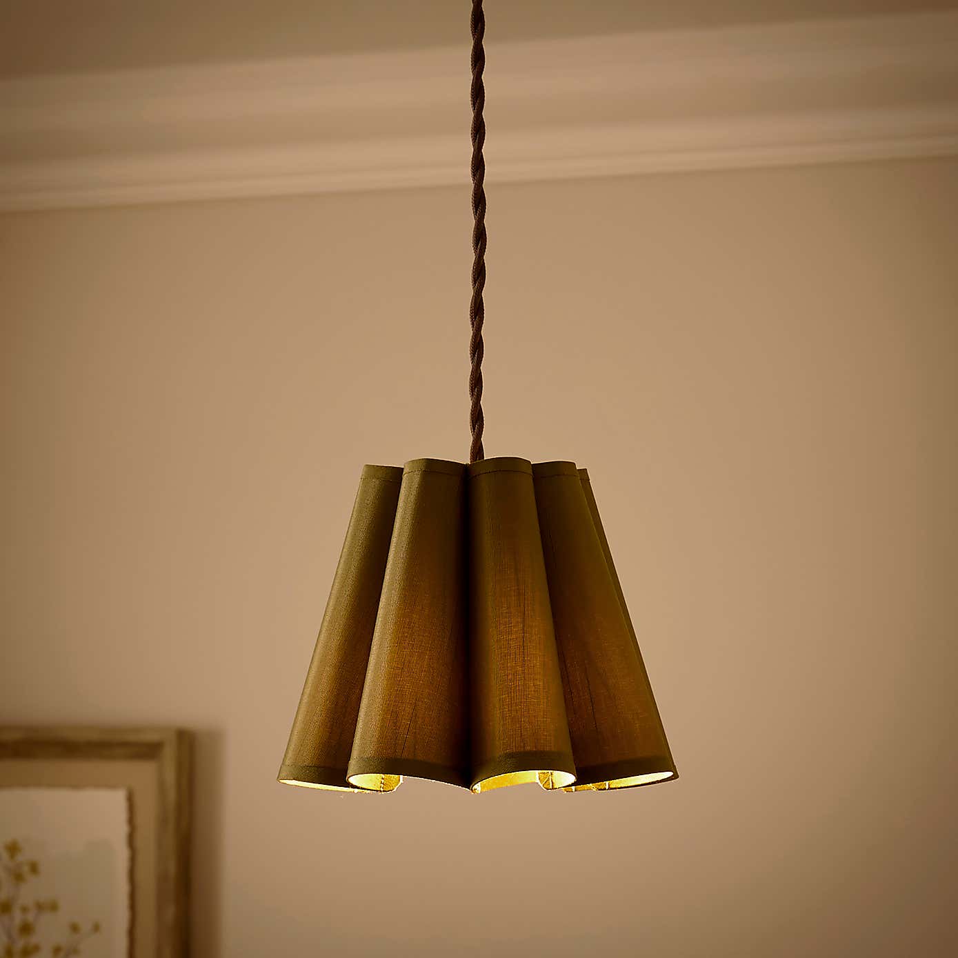 Petal Pleat Easy Fit Lamp Shade