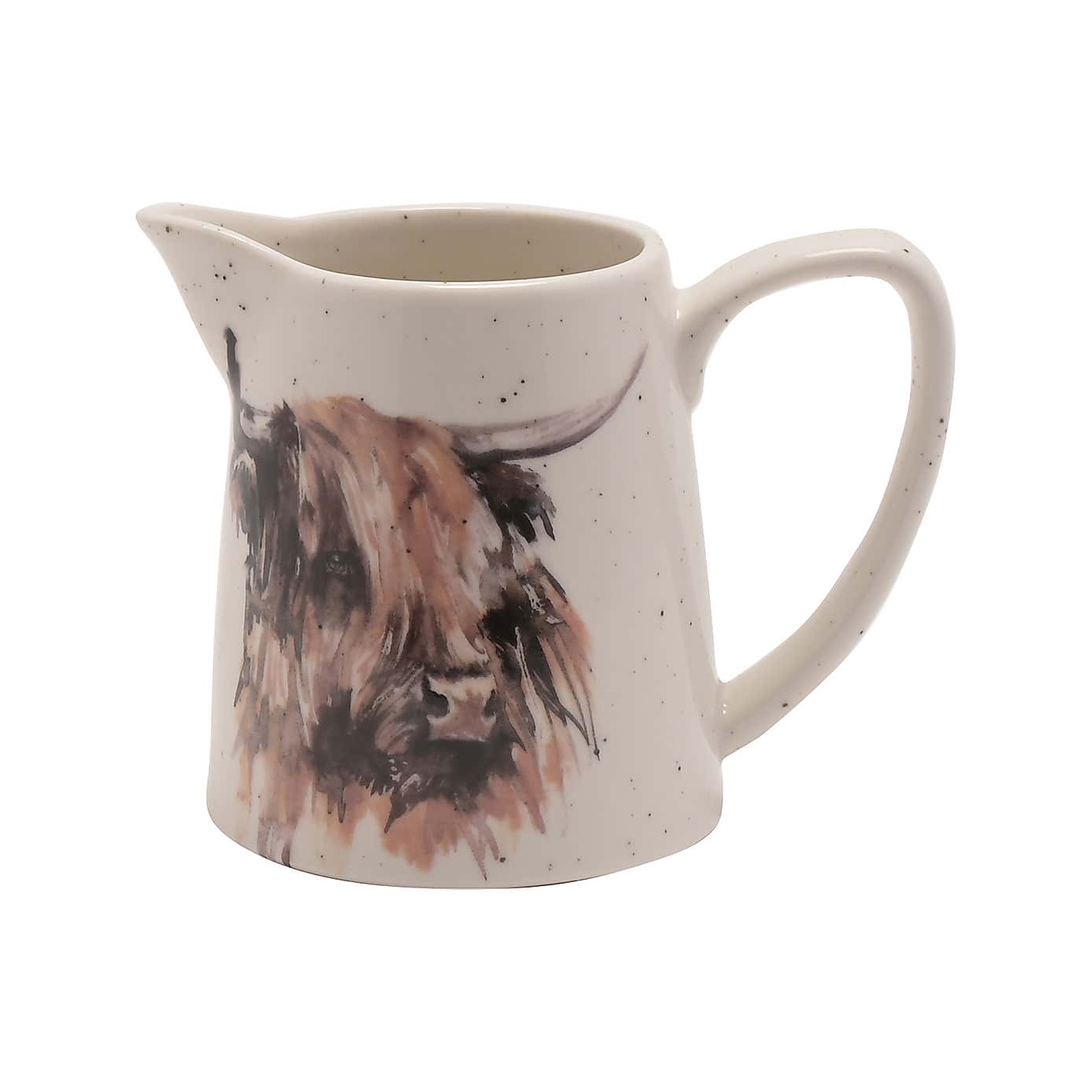 Meg Hawkins Highland Cow Jug