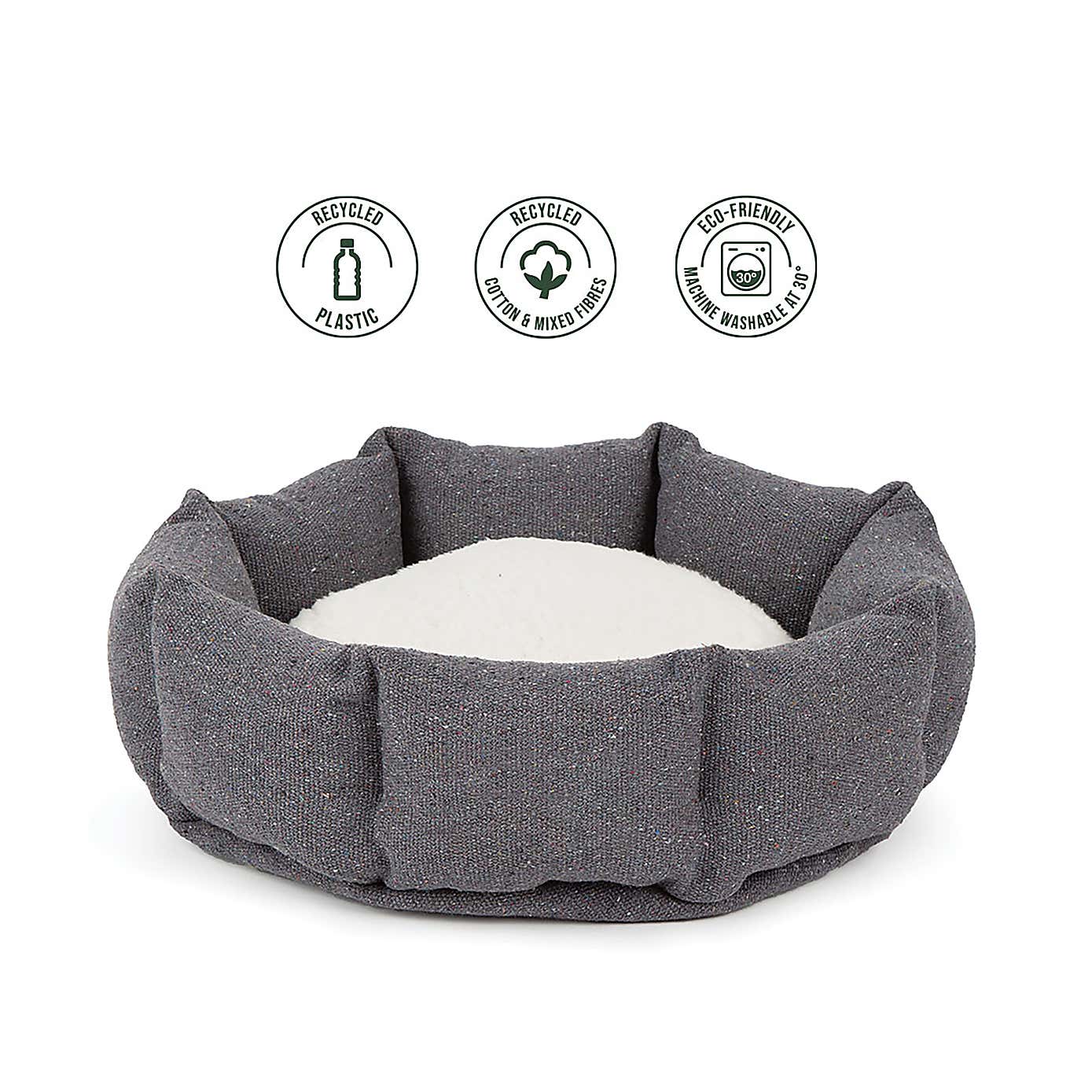 Scruffs 100% Recycled Eden Cat Small Dog Bed