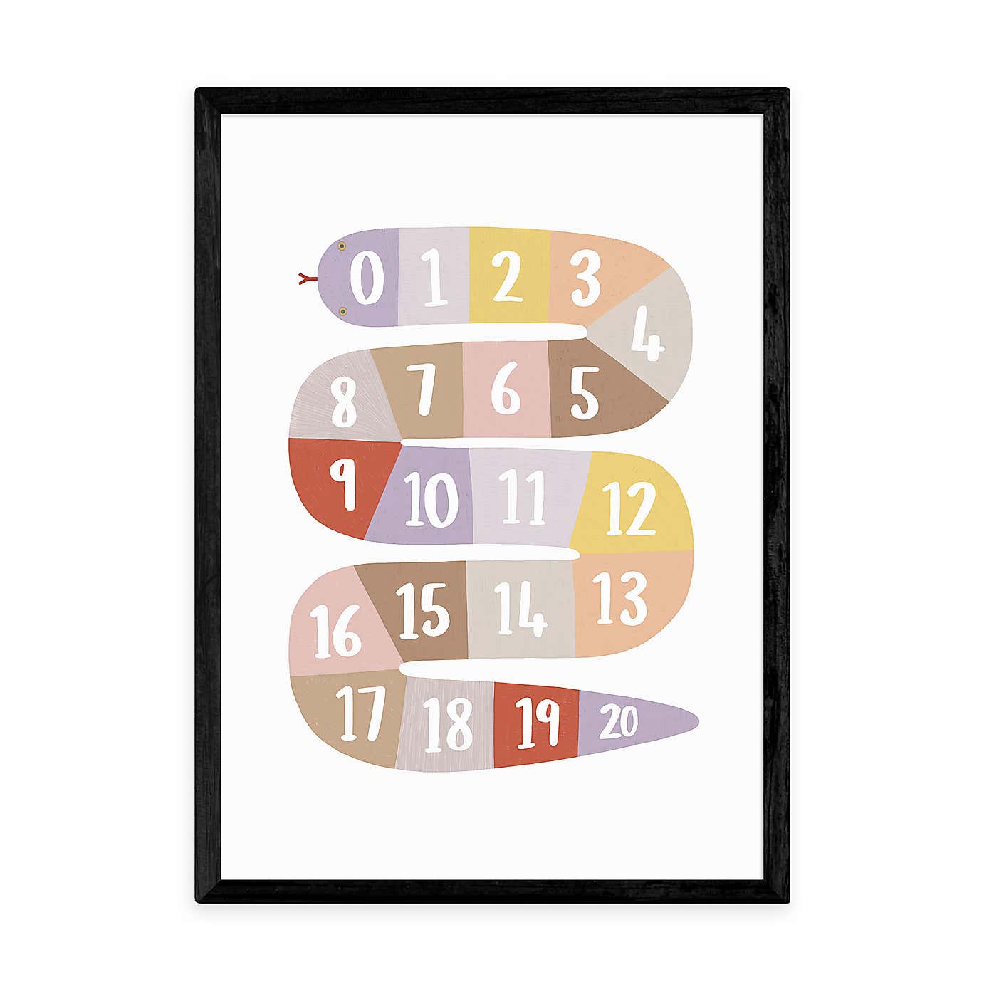 East End Prints Number Snake by Kid of the Village