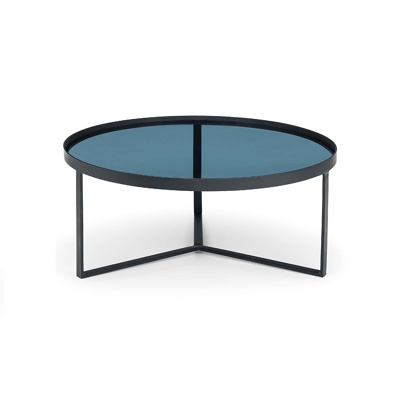 Loft Smoked Glass Coffee Table