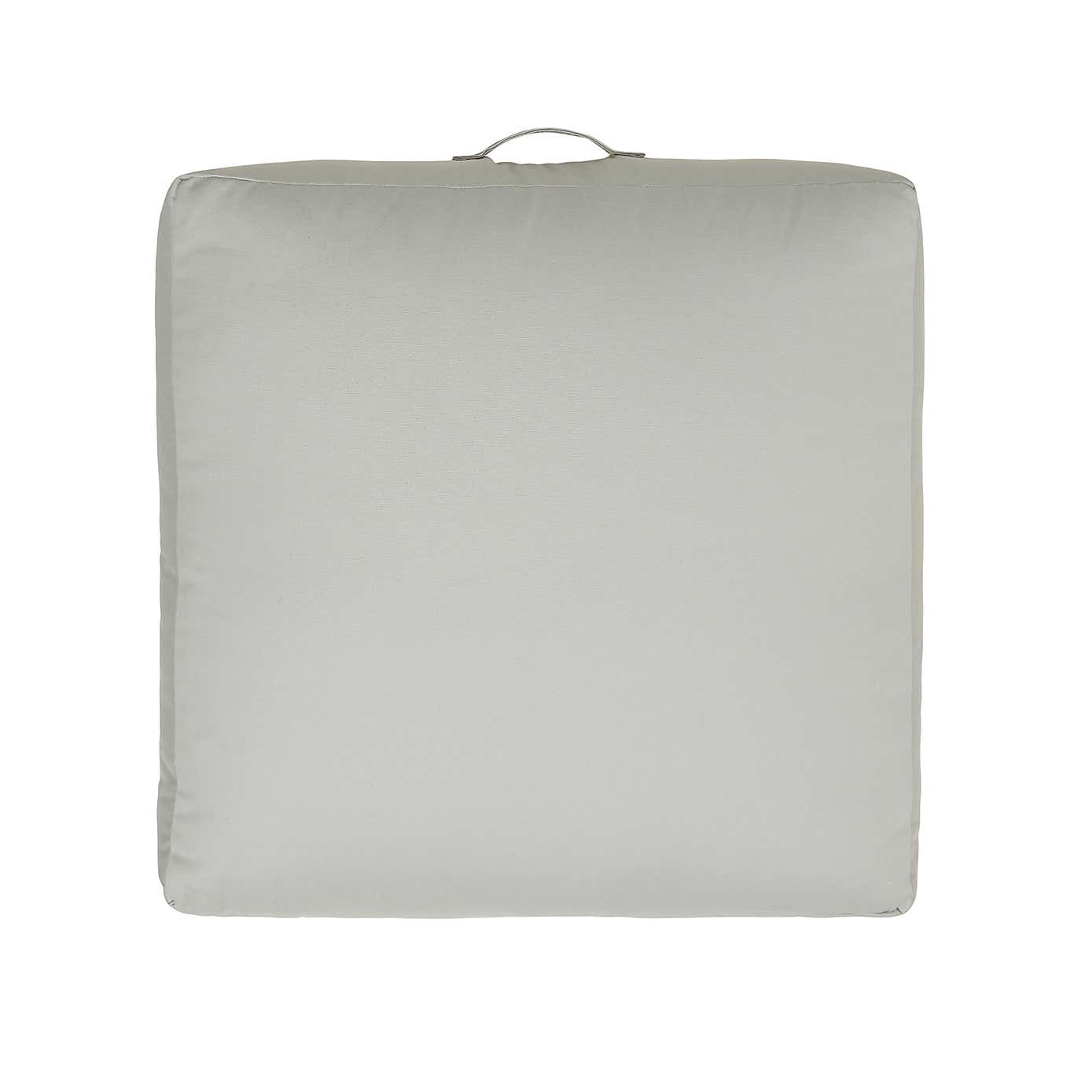 Cotton Grey Floor Cushion
