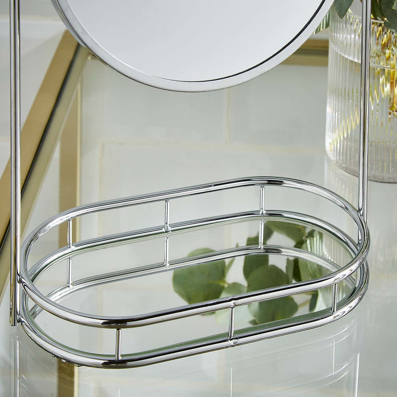 Modern Luxe Free Standing Dressing Table Mirror