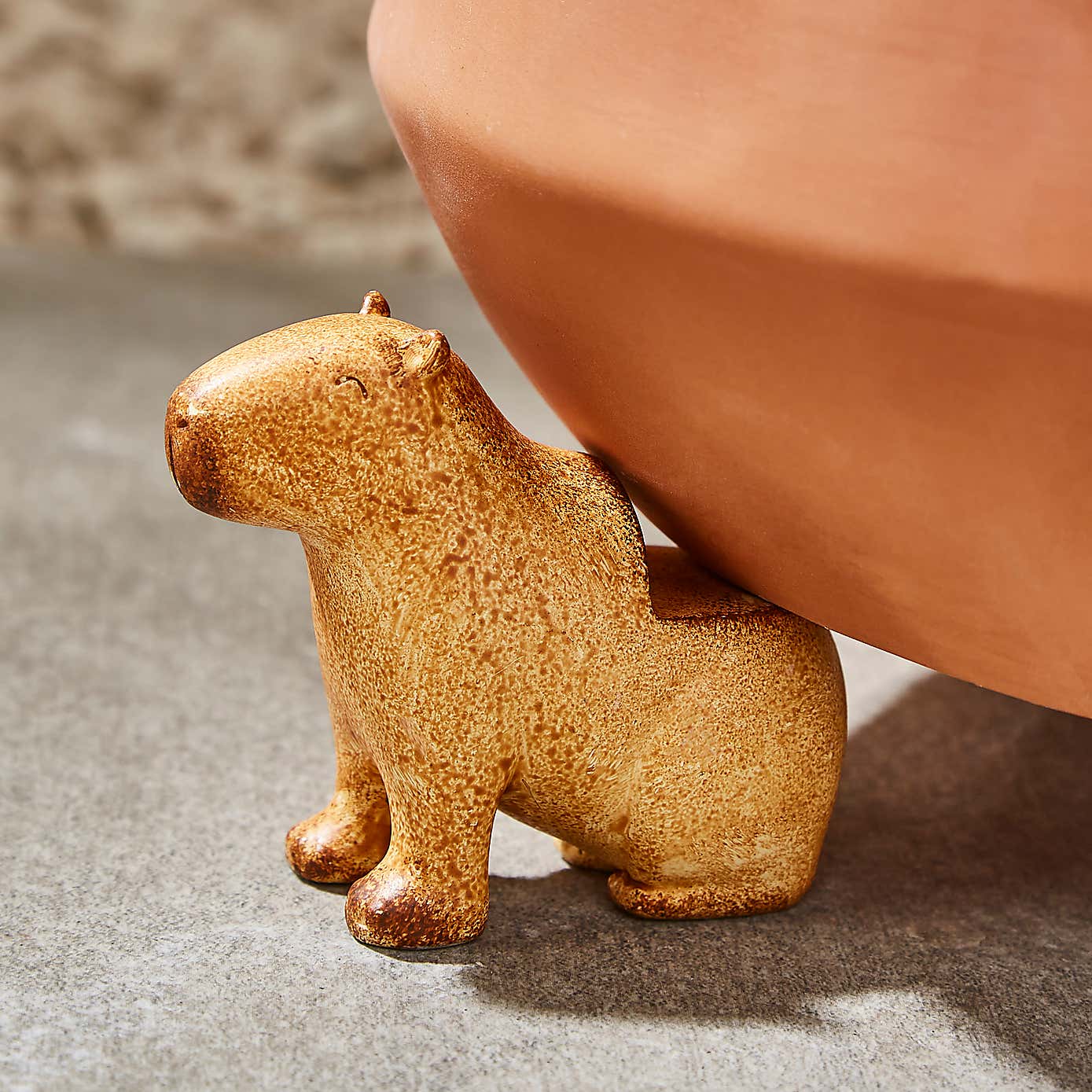 Single Resin Capybara Pot Feet